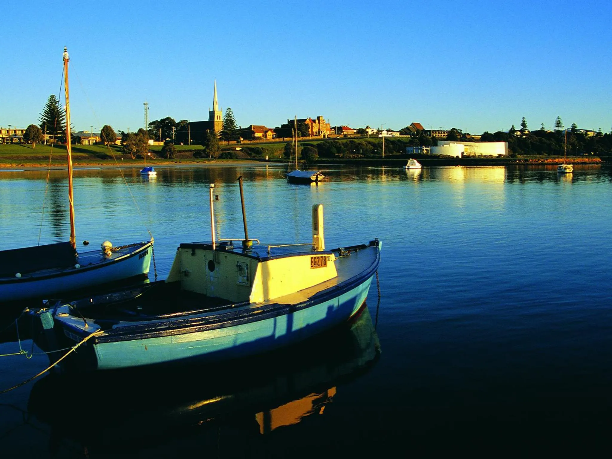 Natural landscape in NRMA Portland Bay Holiday Park
