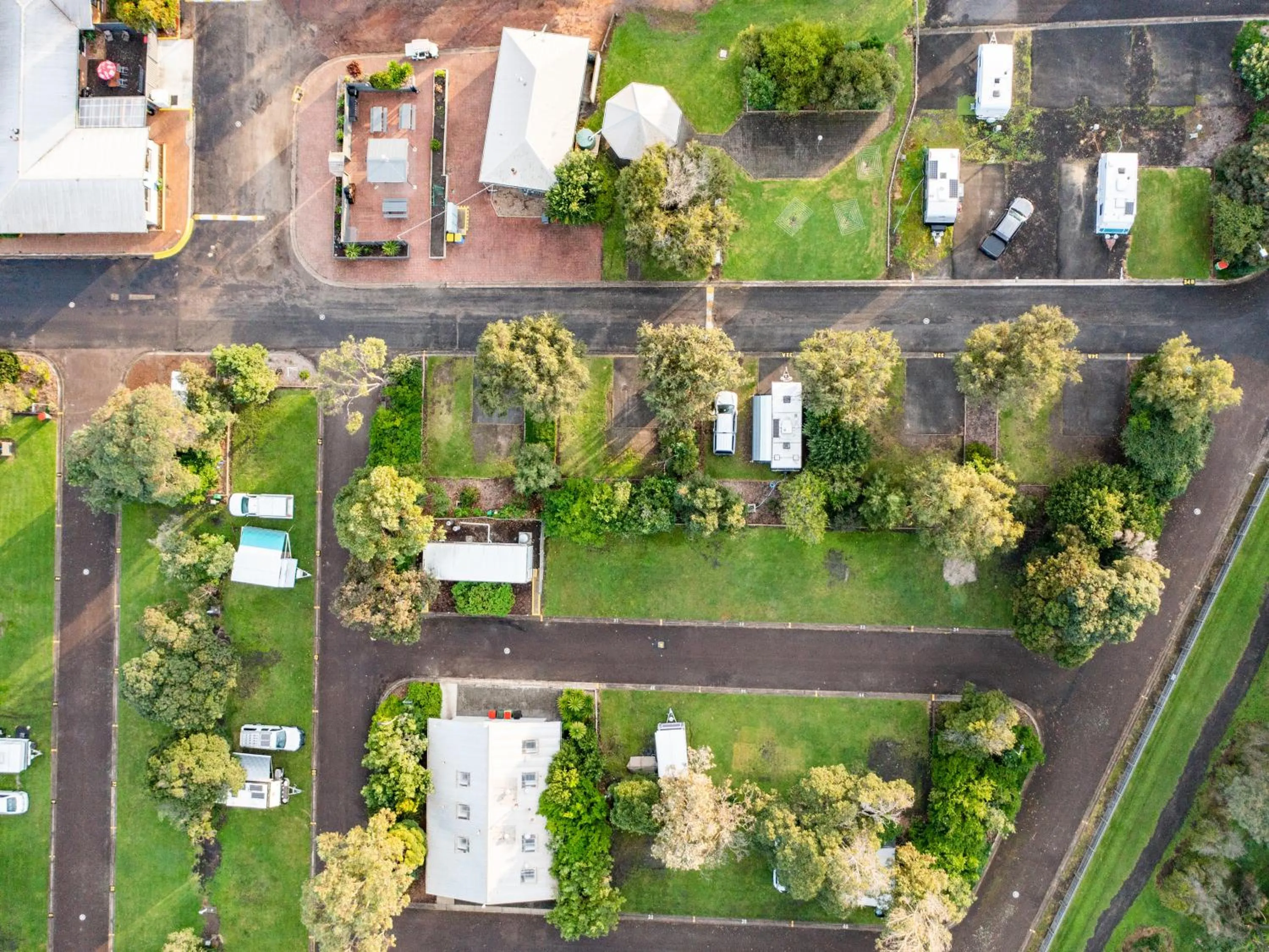 Natural landscape in NRMA Portland Bay Holiday Park