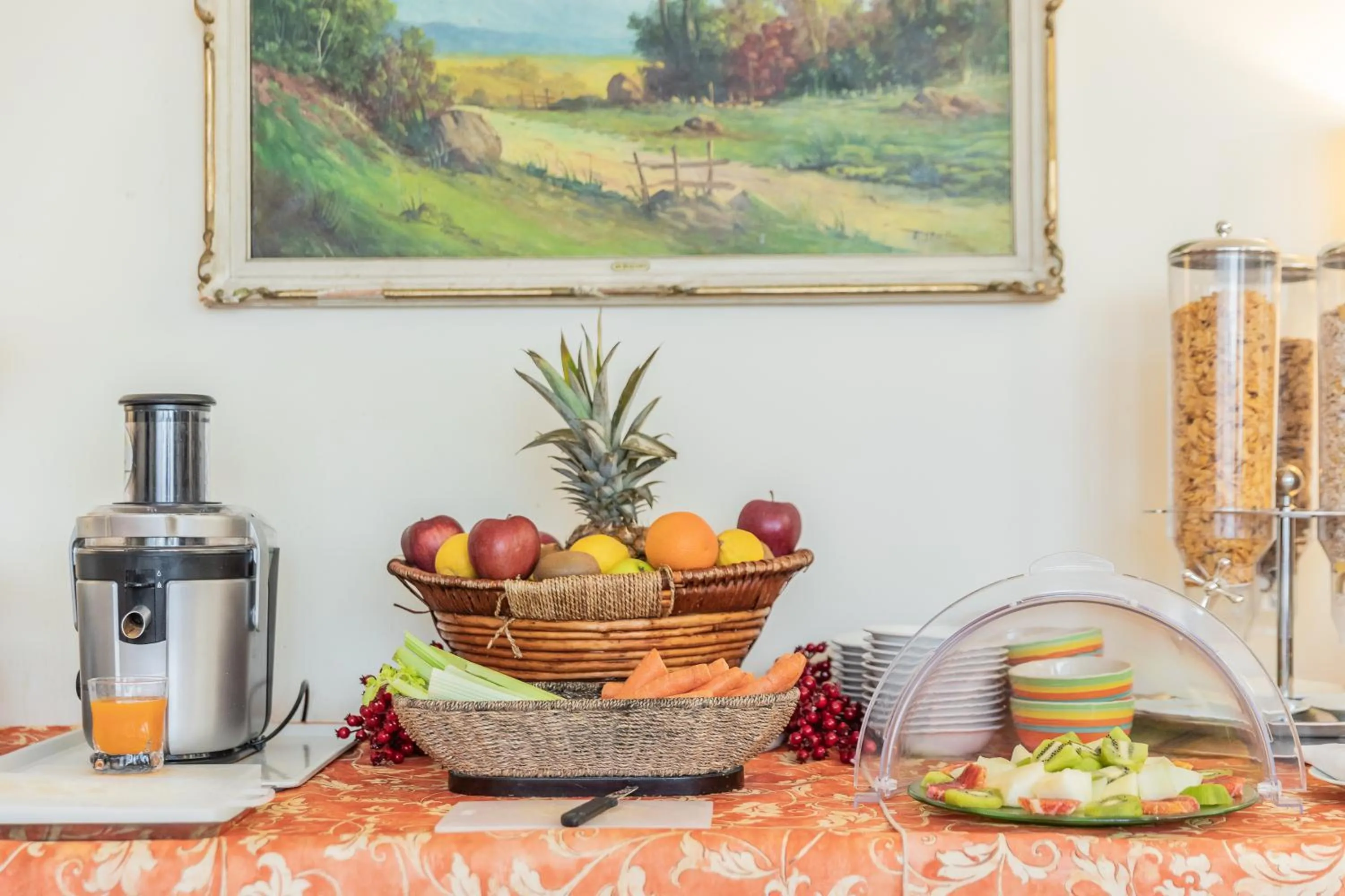 Food close-up in Hotel Michelangelo