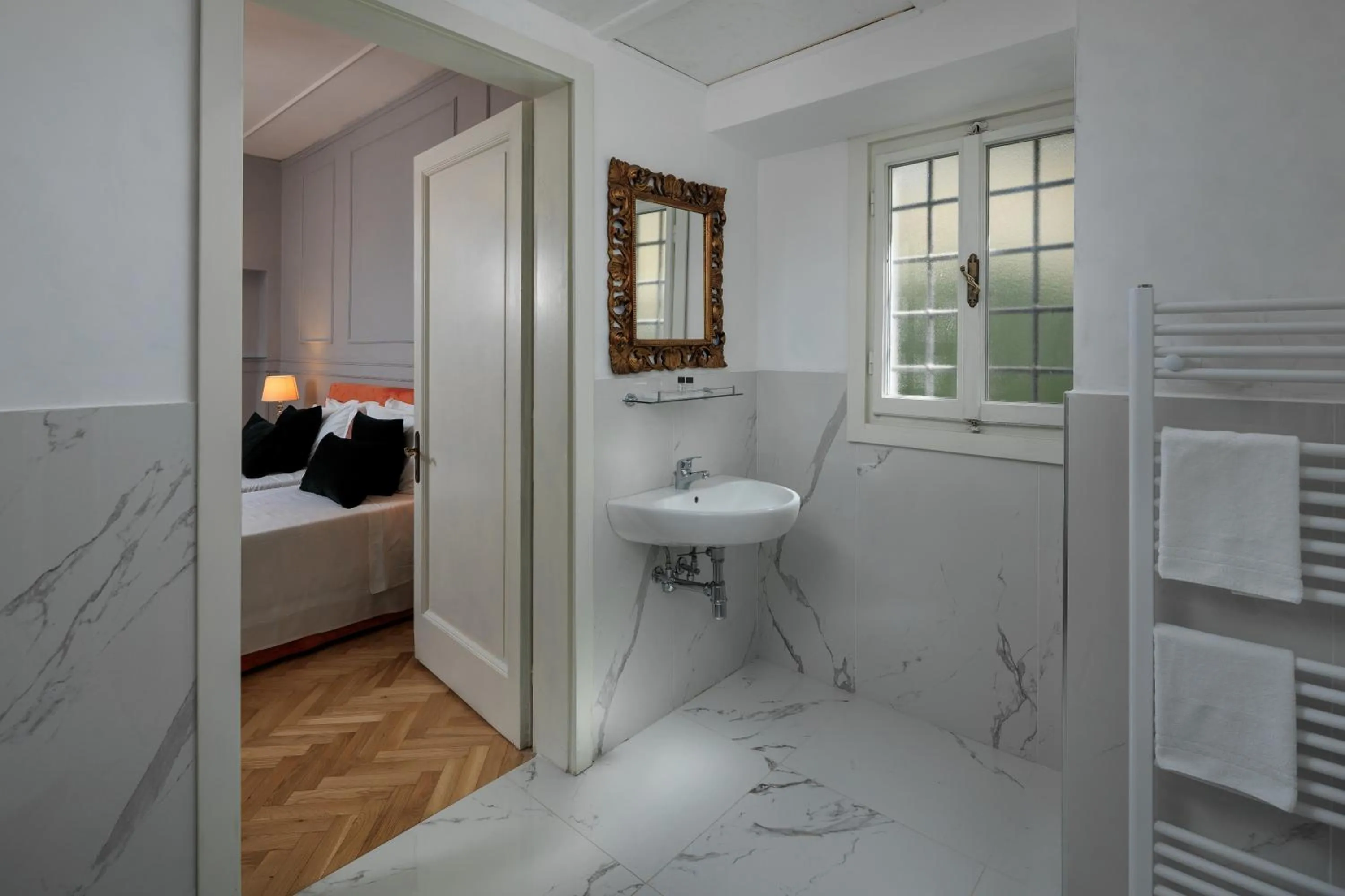 Bathroom in Hotel Villa Carlotta