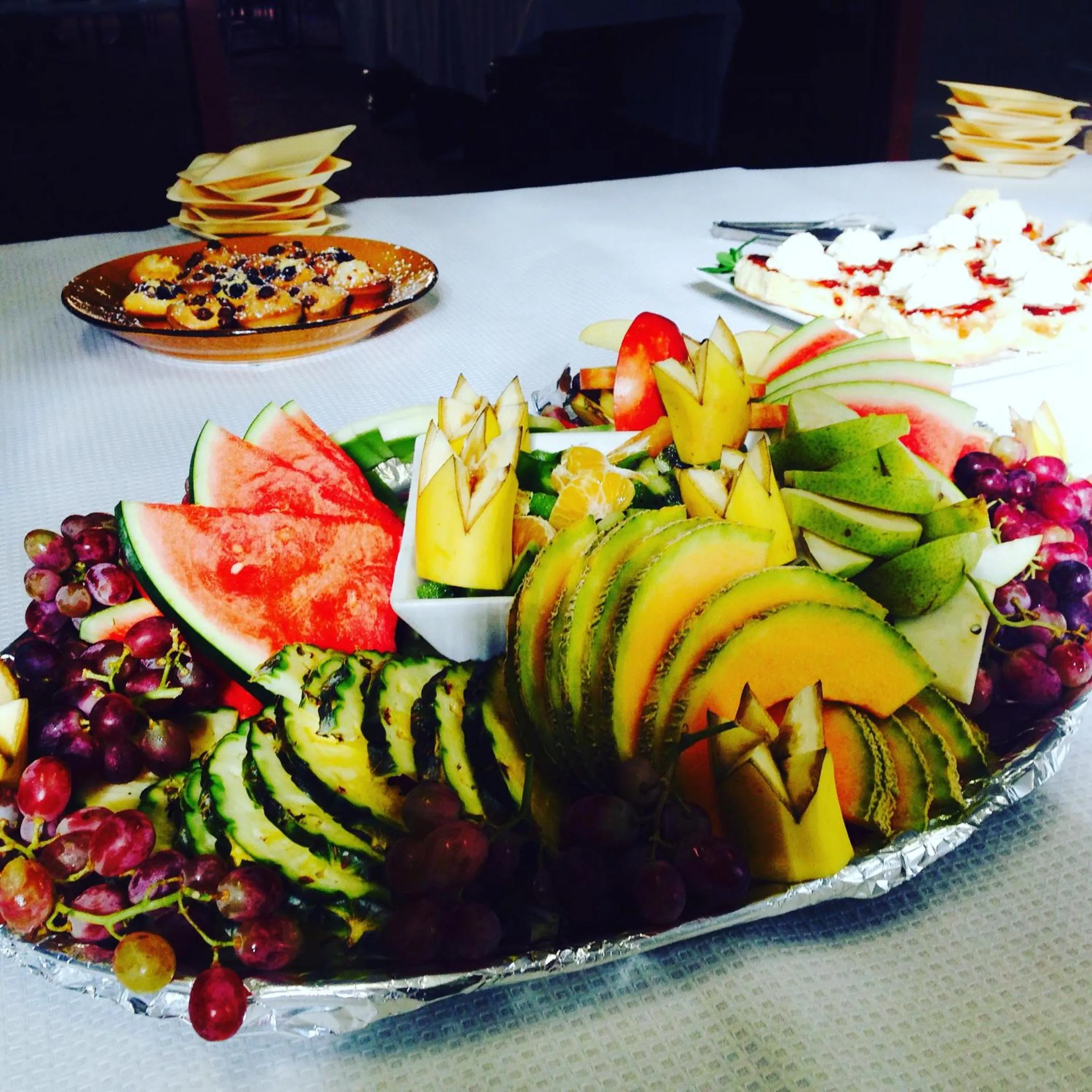 Food close-up in Burkes Hotel Motel