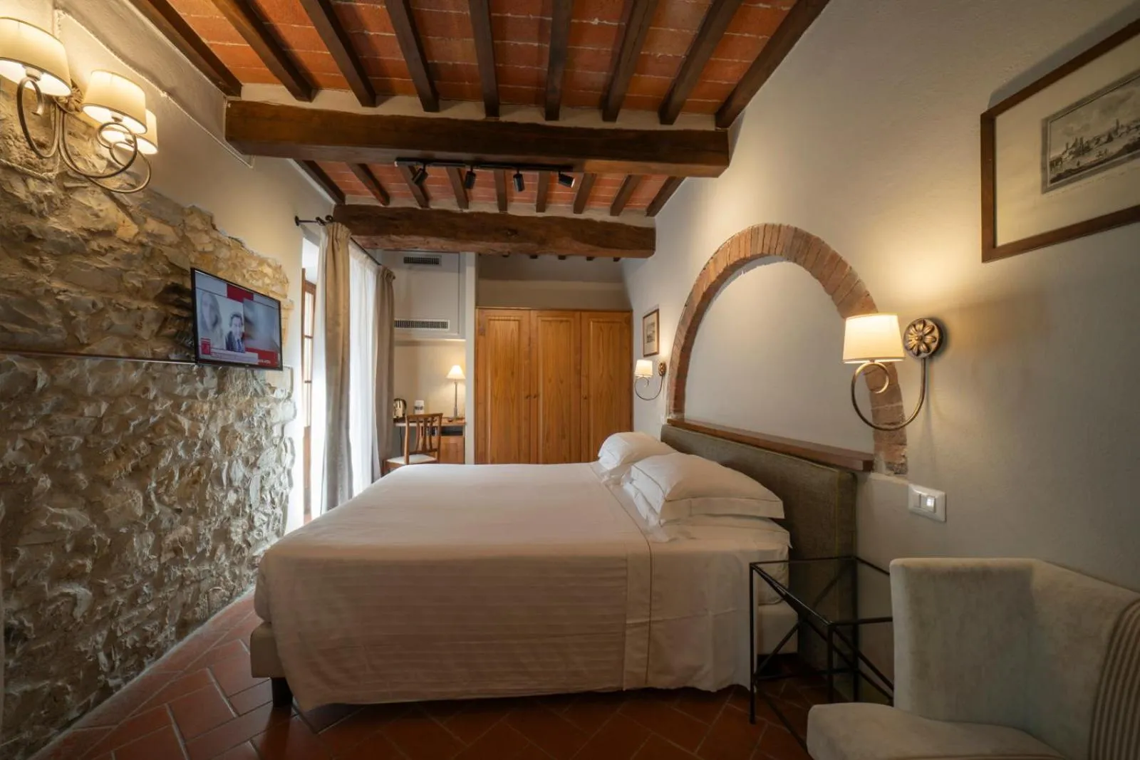 Bedroom, Bed in Ultimo Mulino Country Hotel