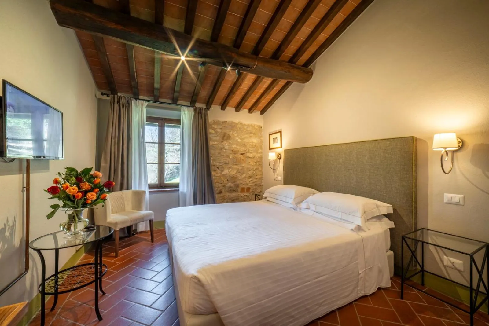 Bedroom, Bed in Ultimo Mulino Country Hotel