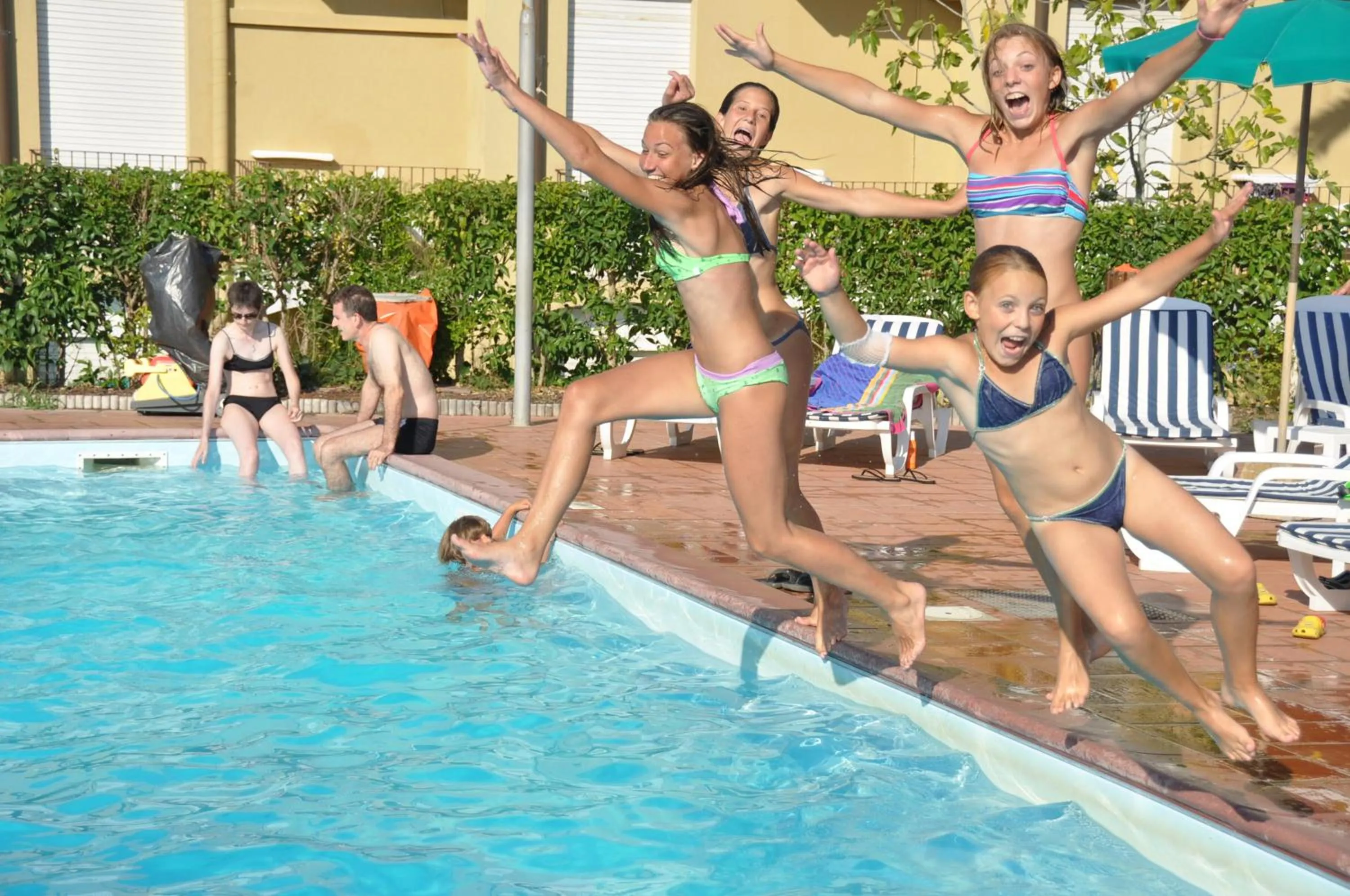 Swimming pool in Hotel Le Acacie