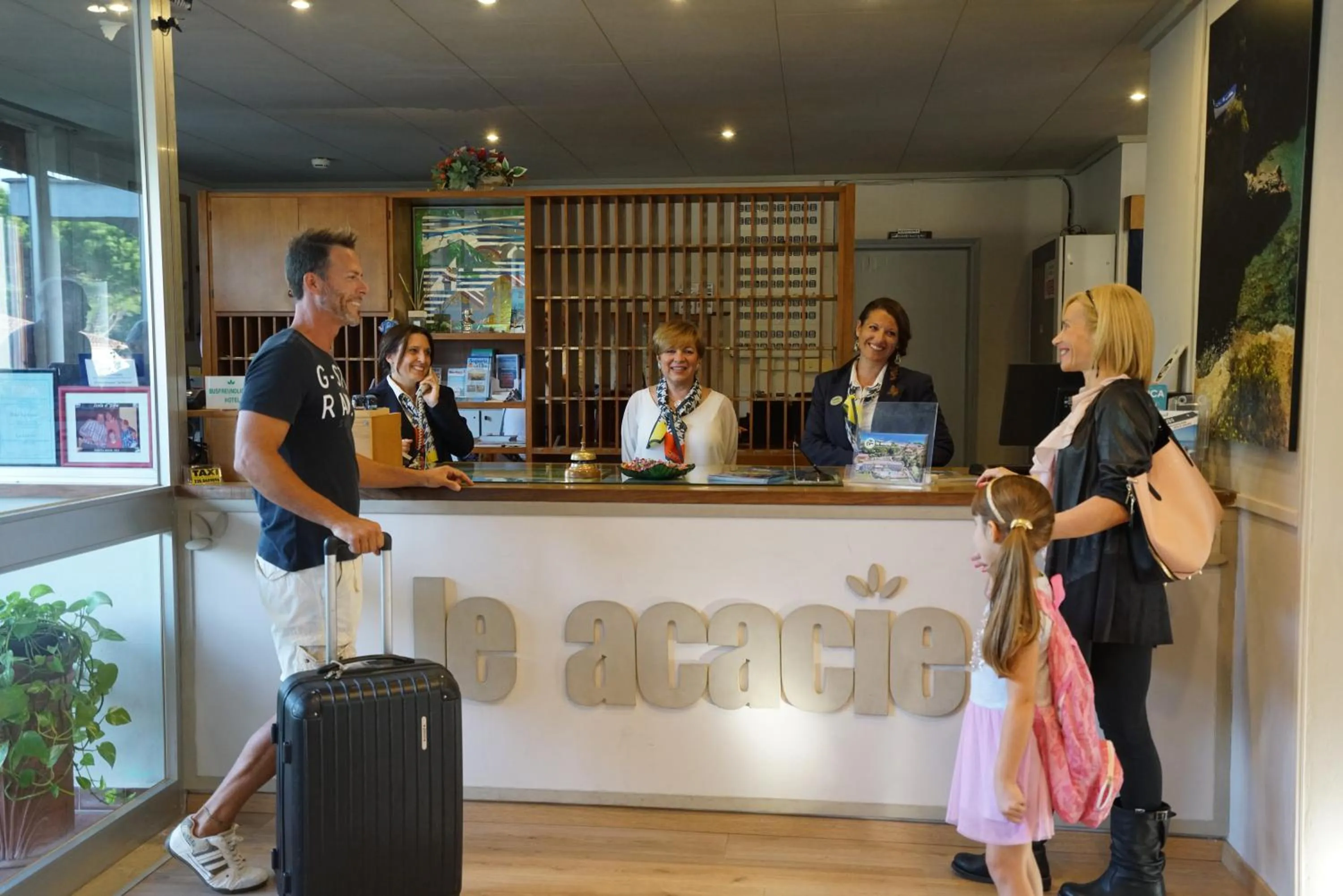 Staff in Hotel Le Acacie