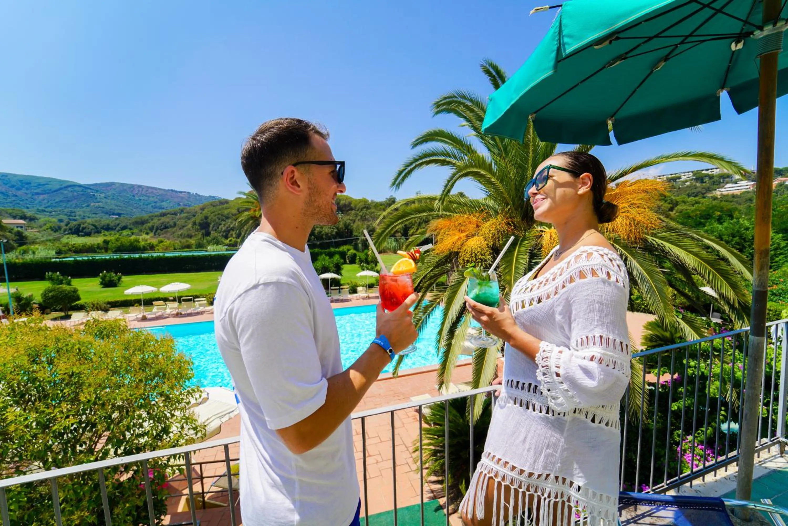 Balcony/Terrace in Hotel Le Acacie