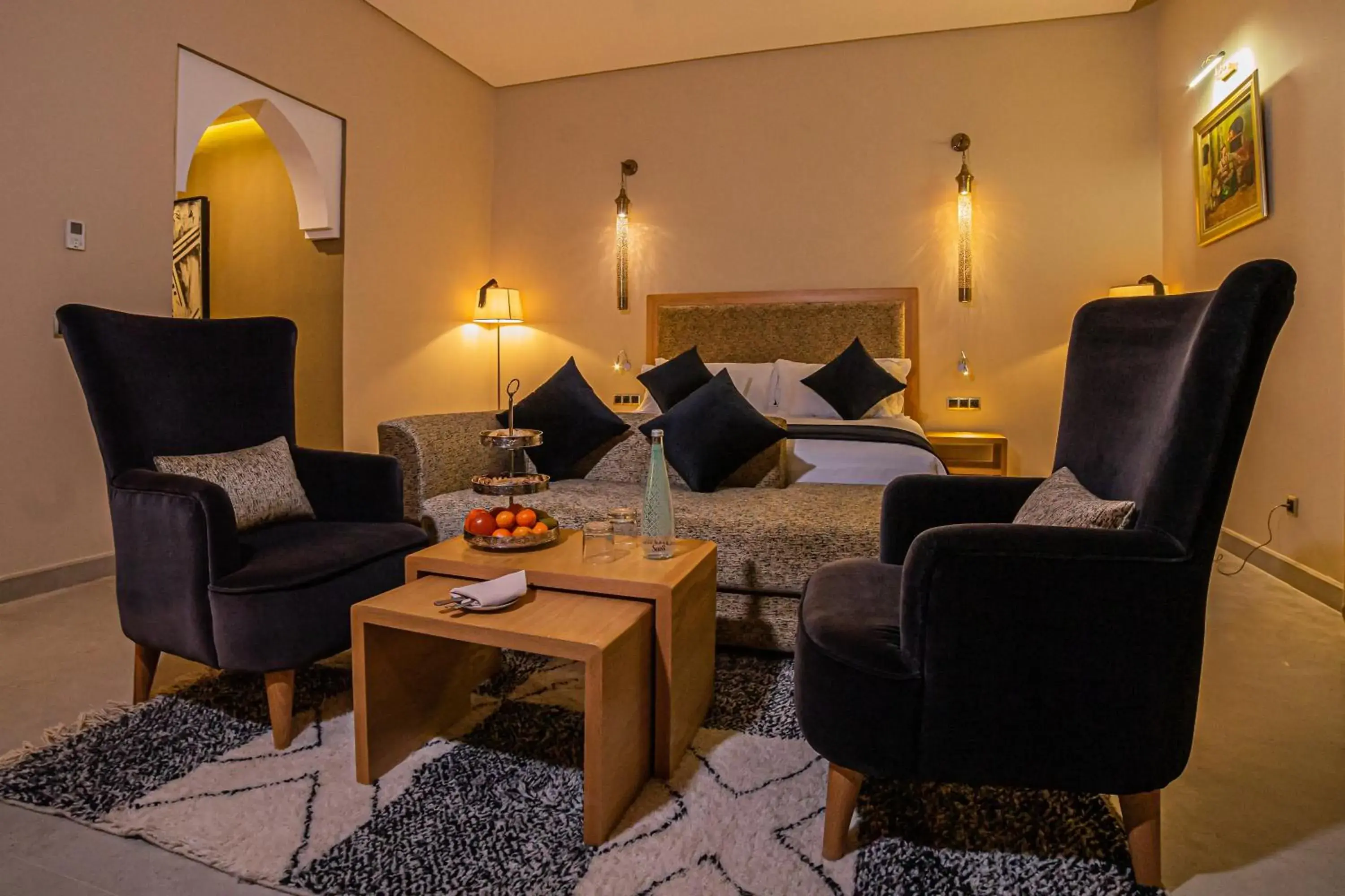 Bed in SUMAHAN SUITES & SPA Bed in SUMAHAN SUITES & SPA