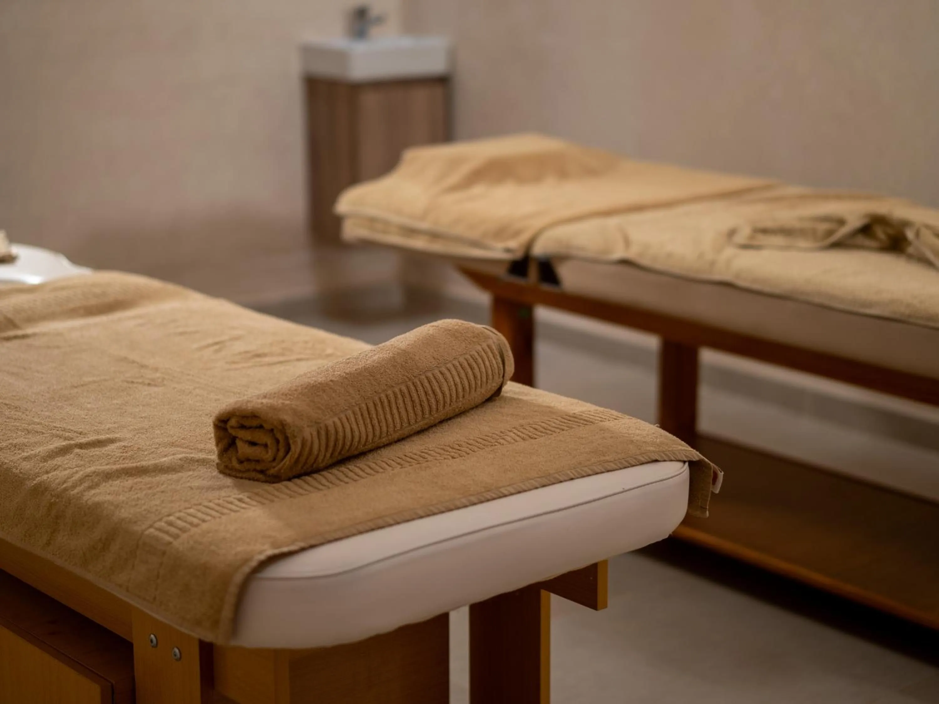 Bed in SUMAHAN SUITES & SPA