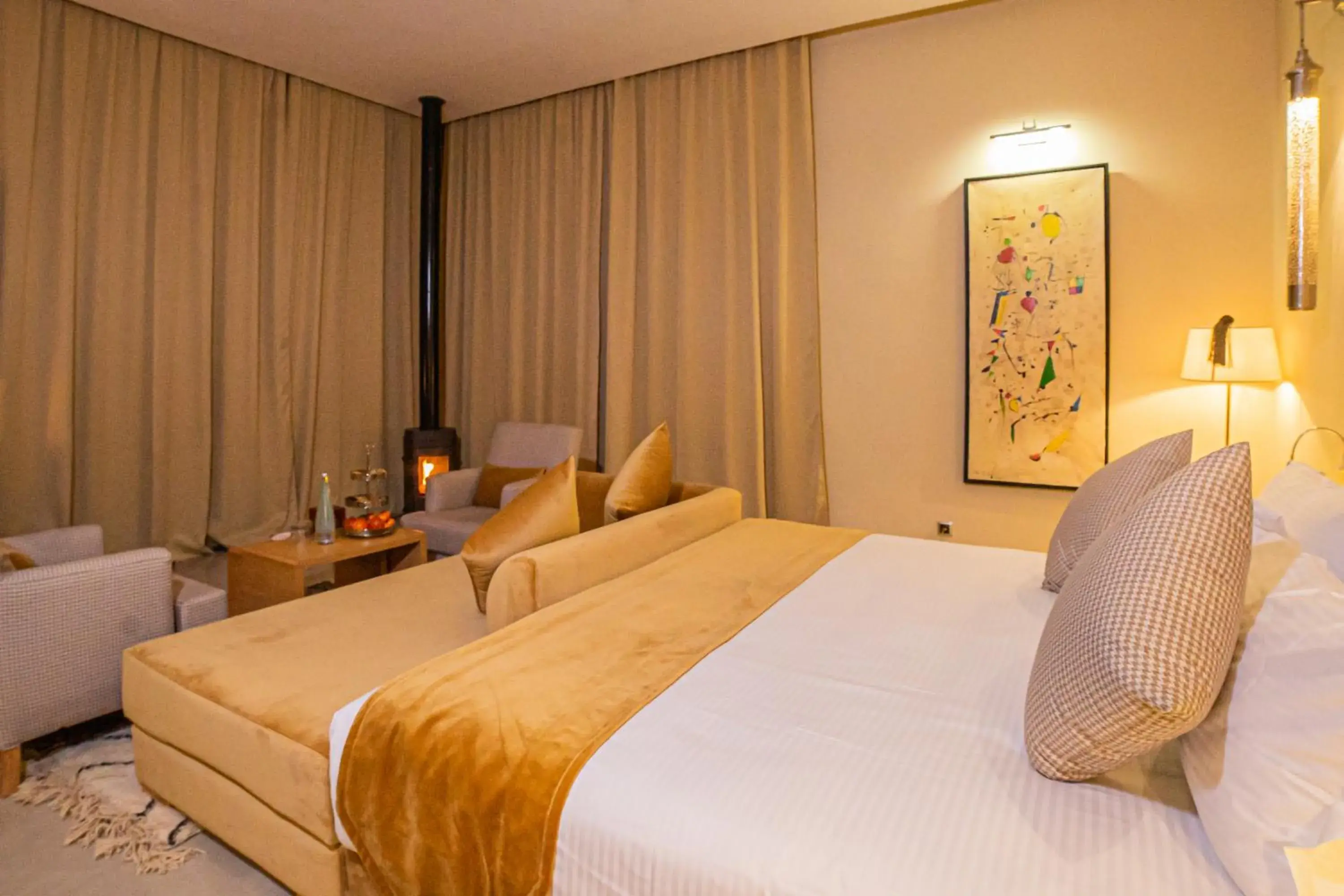 Bed in SUMAHAN SUITES & SPA Bed in SUMAHAN SUITES & SPA