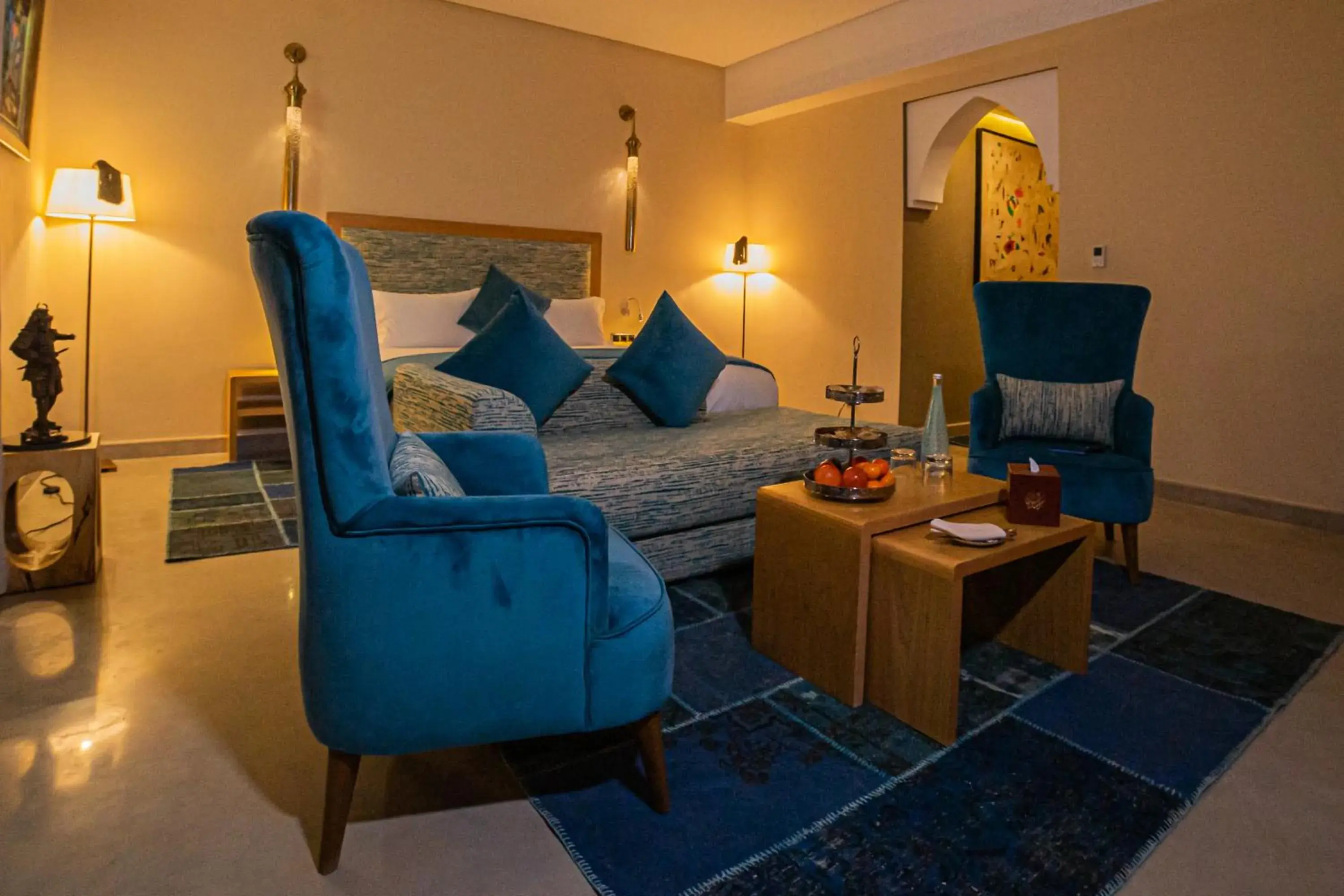 Bed in SUMAHAN SUITES & SPA Bed in SUMAHAN SUITES & SPA