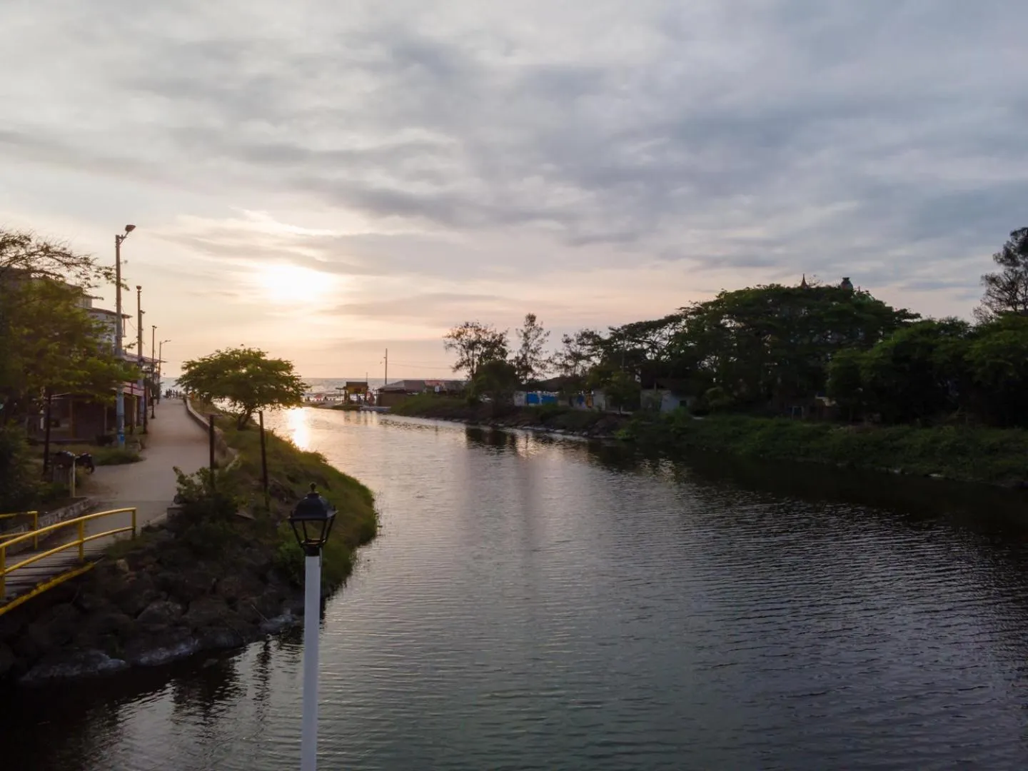 Sunset in Hotel Sol y Playa Montañita