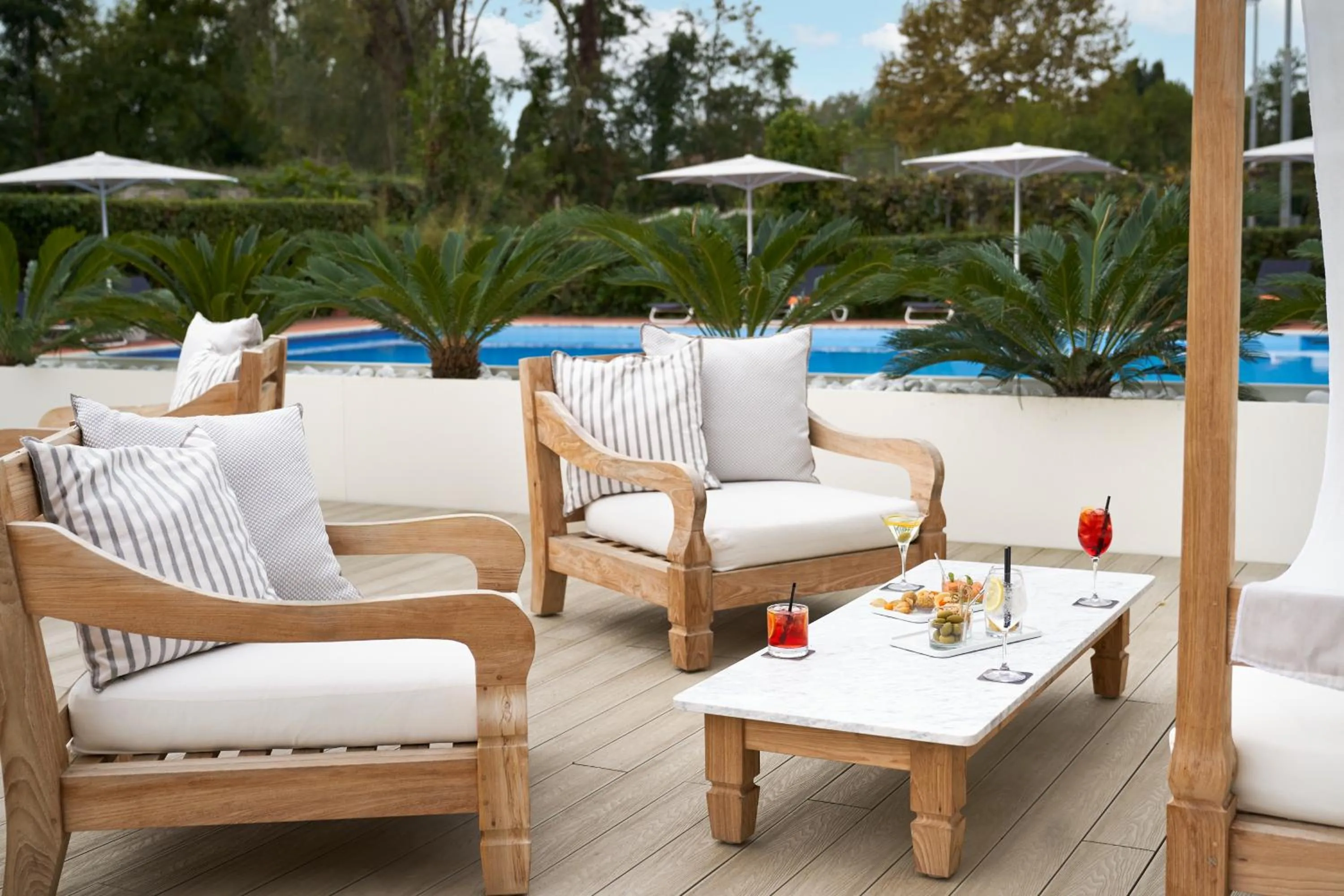 Swimming pool in UNAWAY Hotel Forte Dei Marmi