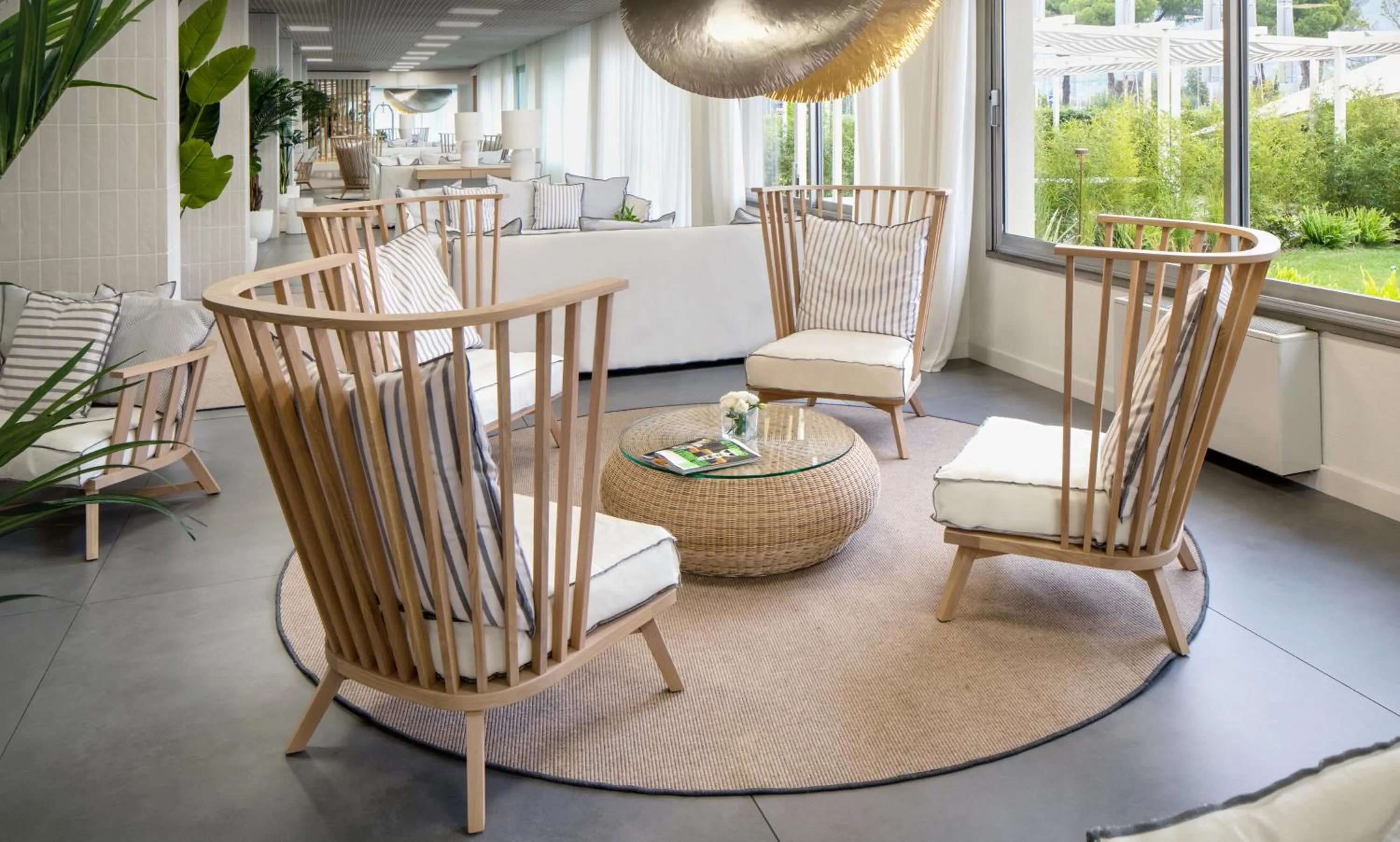 Lobby or reception in UNAWAY Hotel Forte Dei Marmi