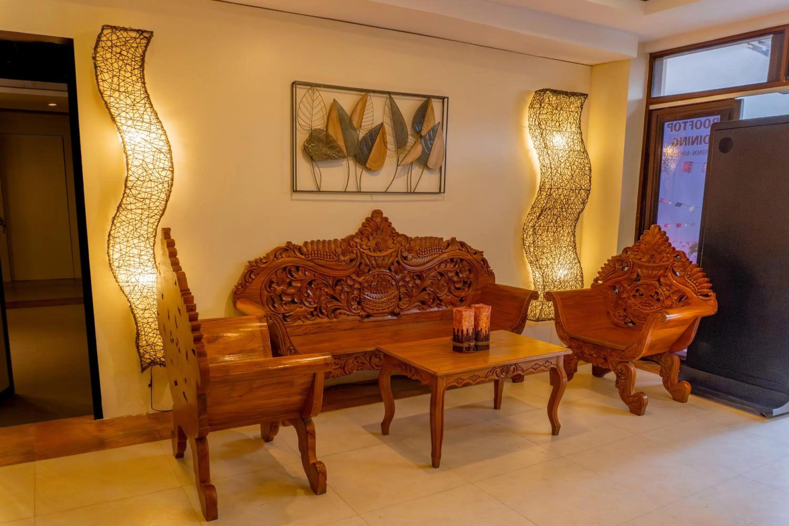 Lobby or reception in Serene La Playa Boracay