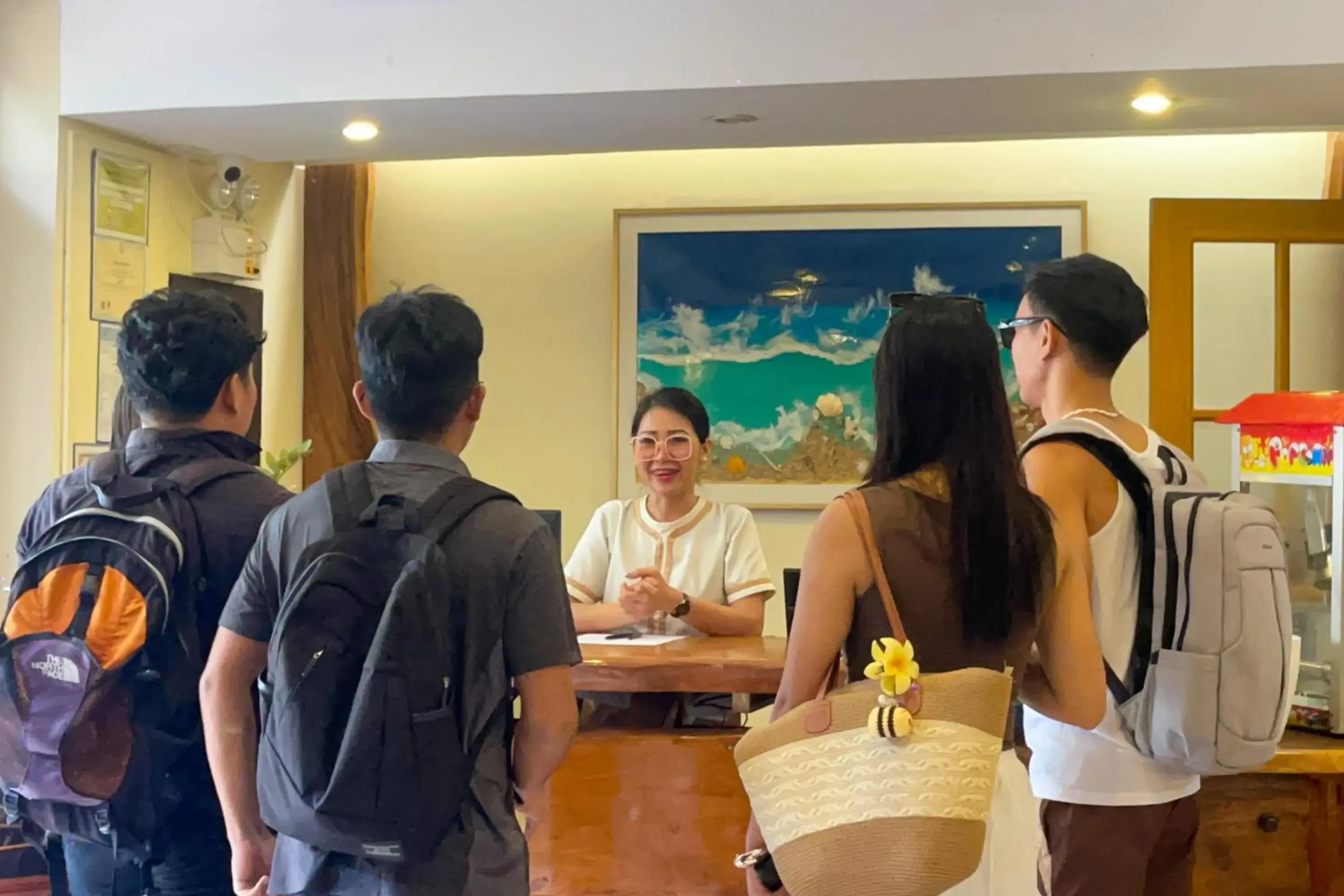 Lobby or reception in Serene La Playa Boracay Lobby or reception in Serene La Playa Boracay