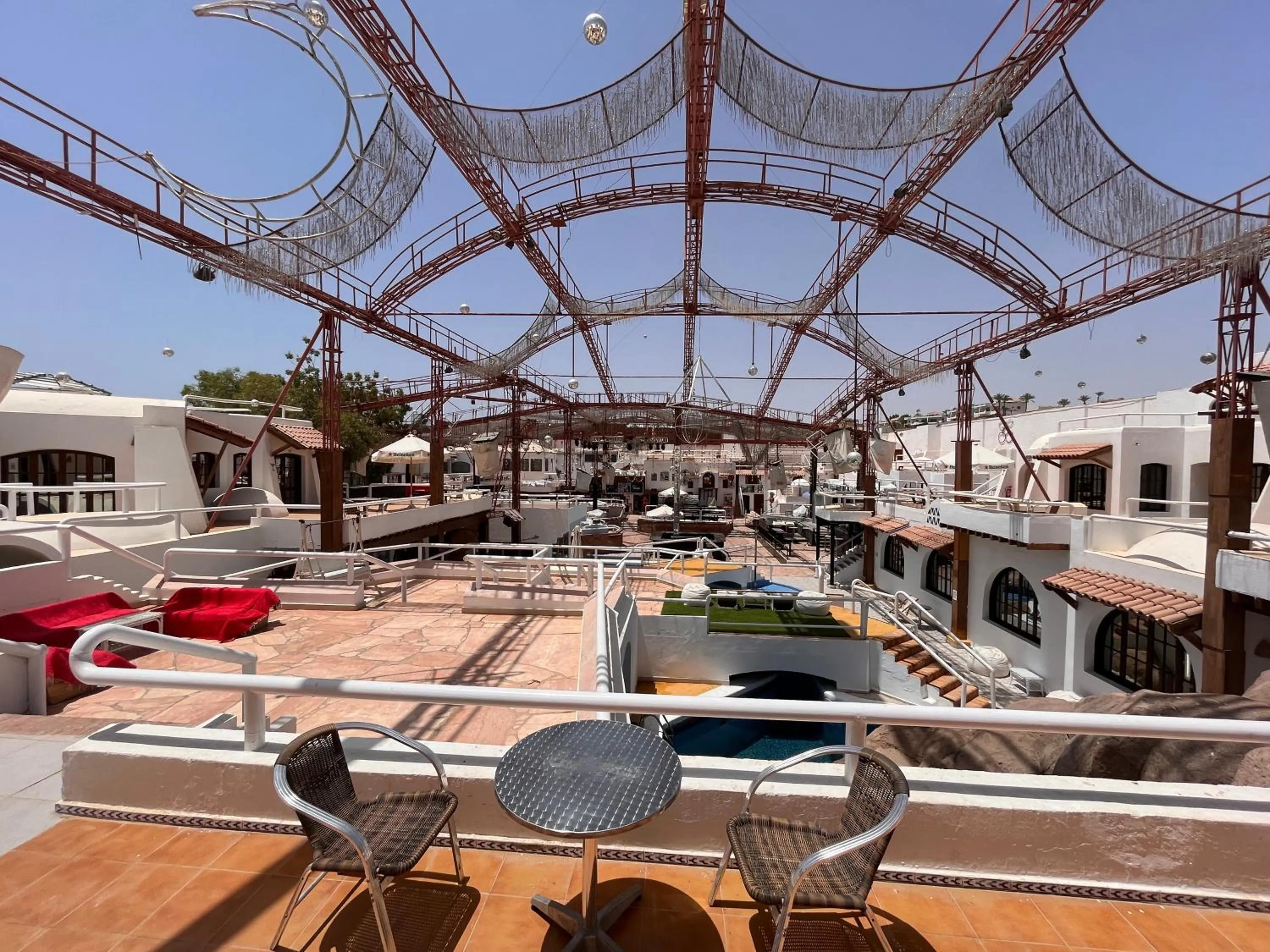 Balcony/Terrace in Sanafir Hotel - El Pacha Suites Sharm - Adults Only