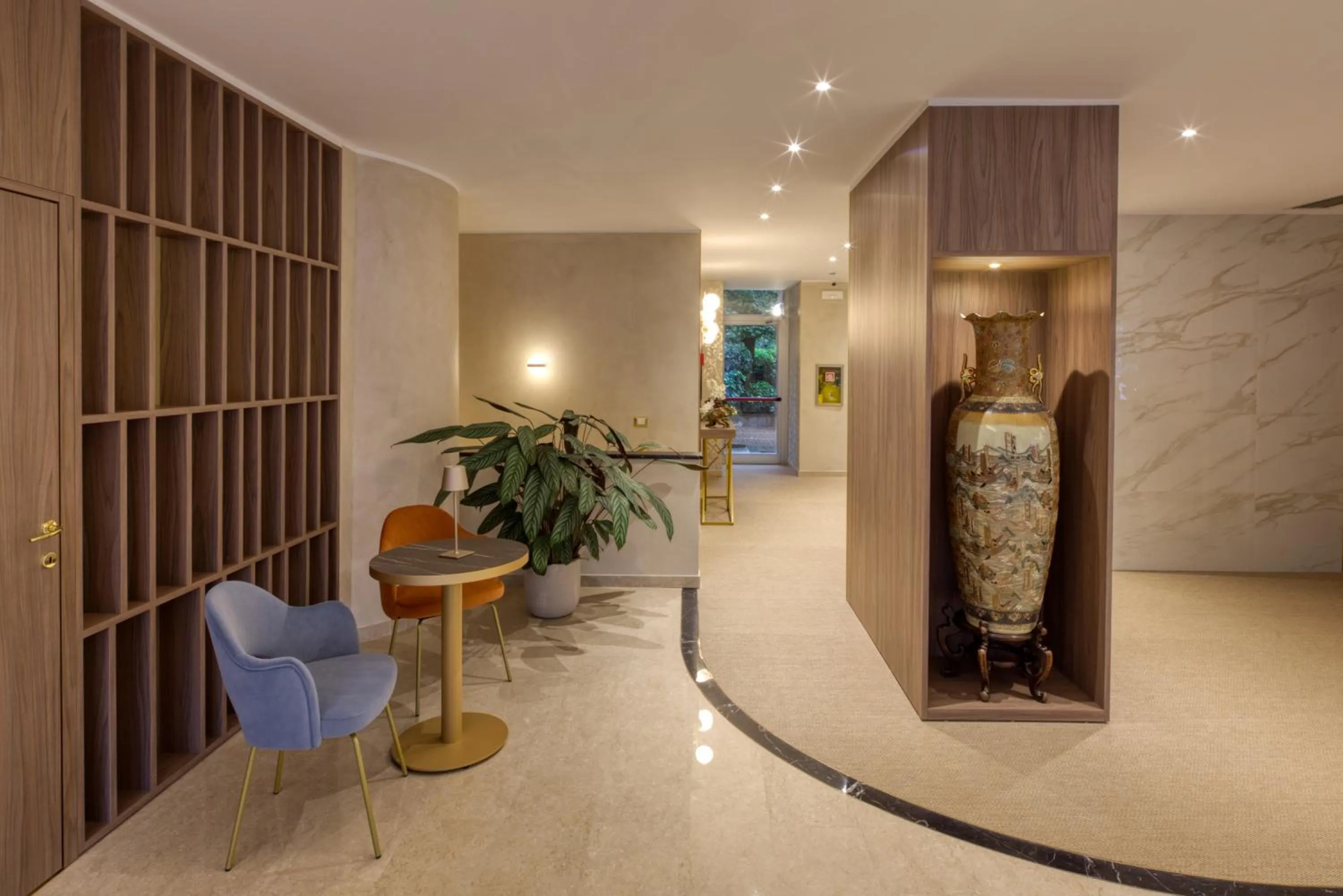 Lobby or reception in Hotel Nasco