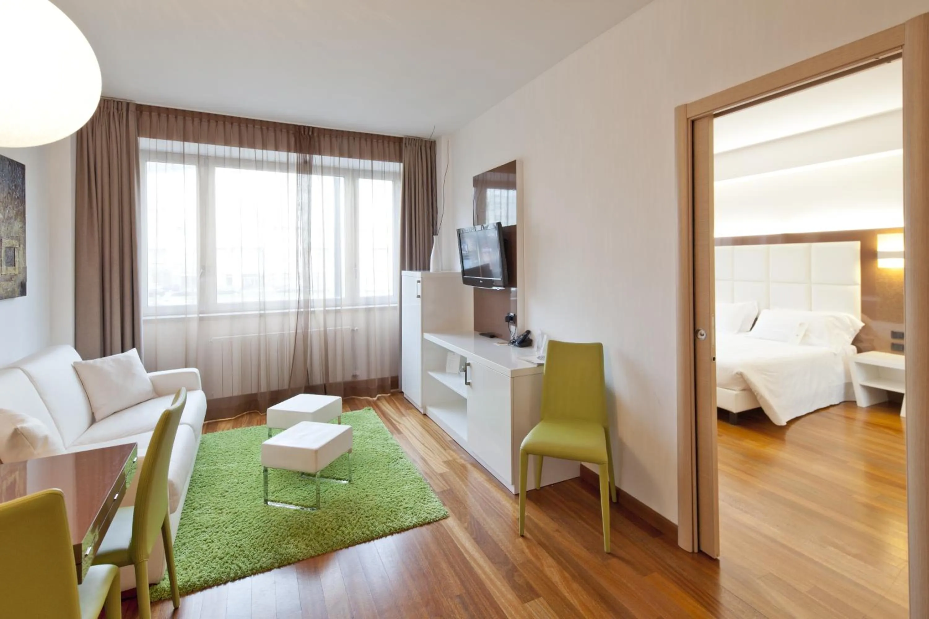 Decorative detail, Bed in Hotel Nasco