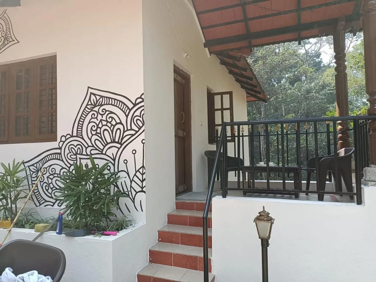 Facade/entrance in Qexperiences Coorg
