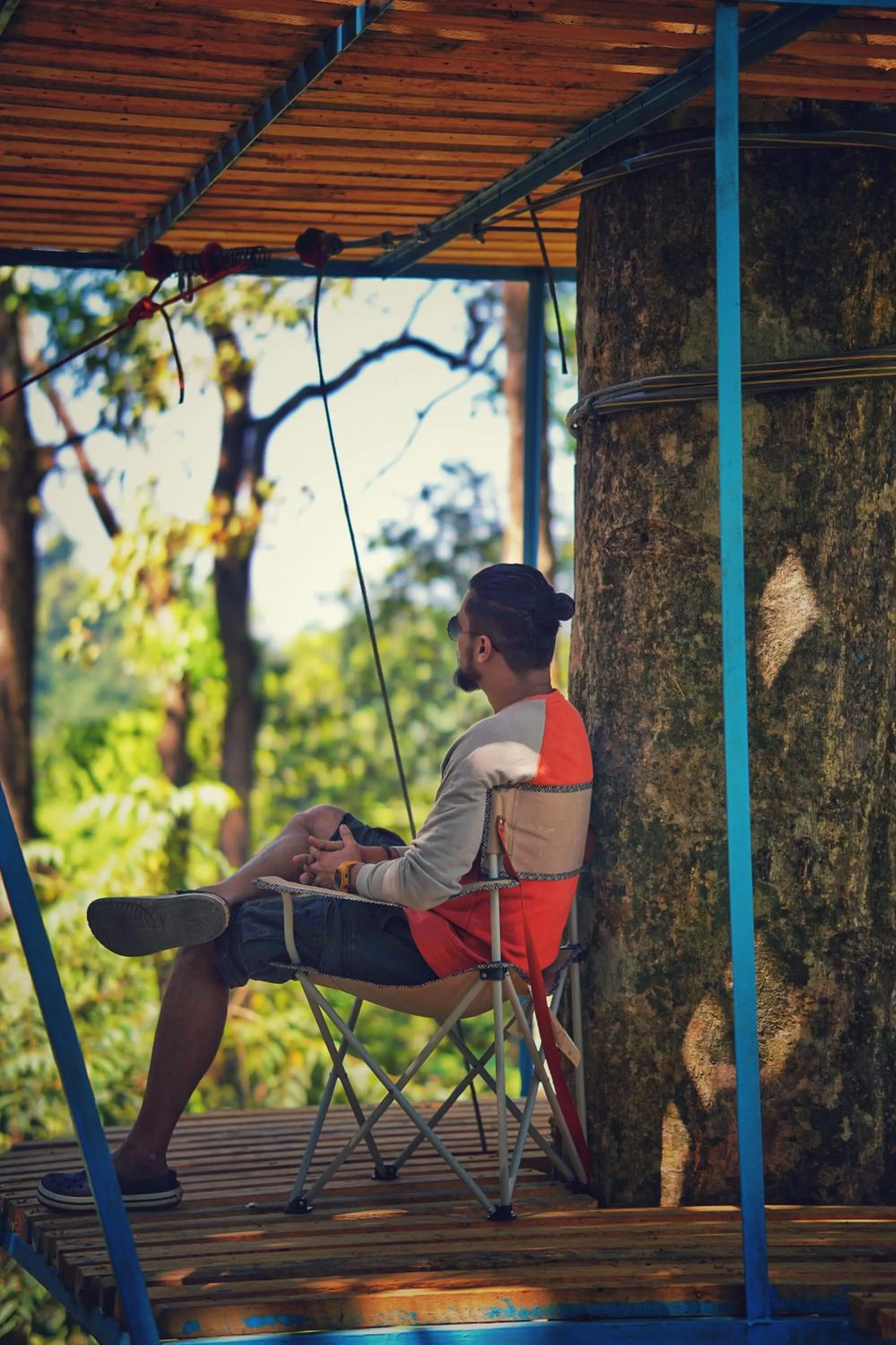 View (from property/room) in Qexperiences Coorg