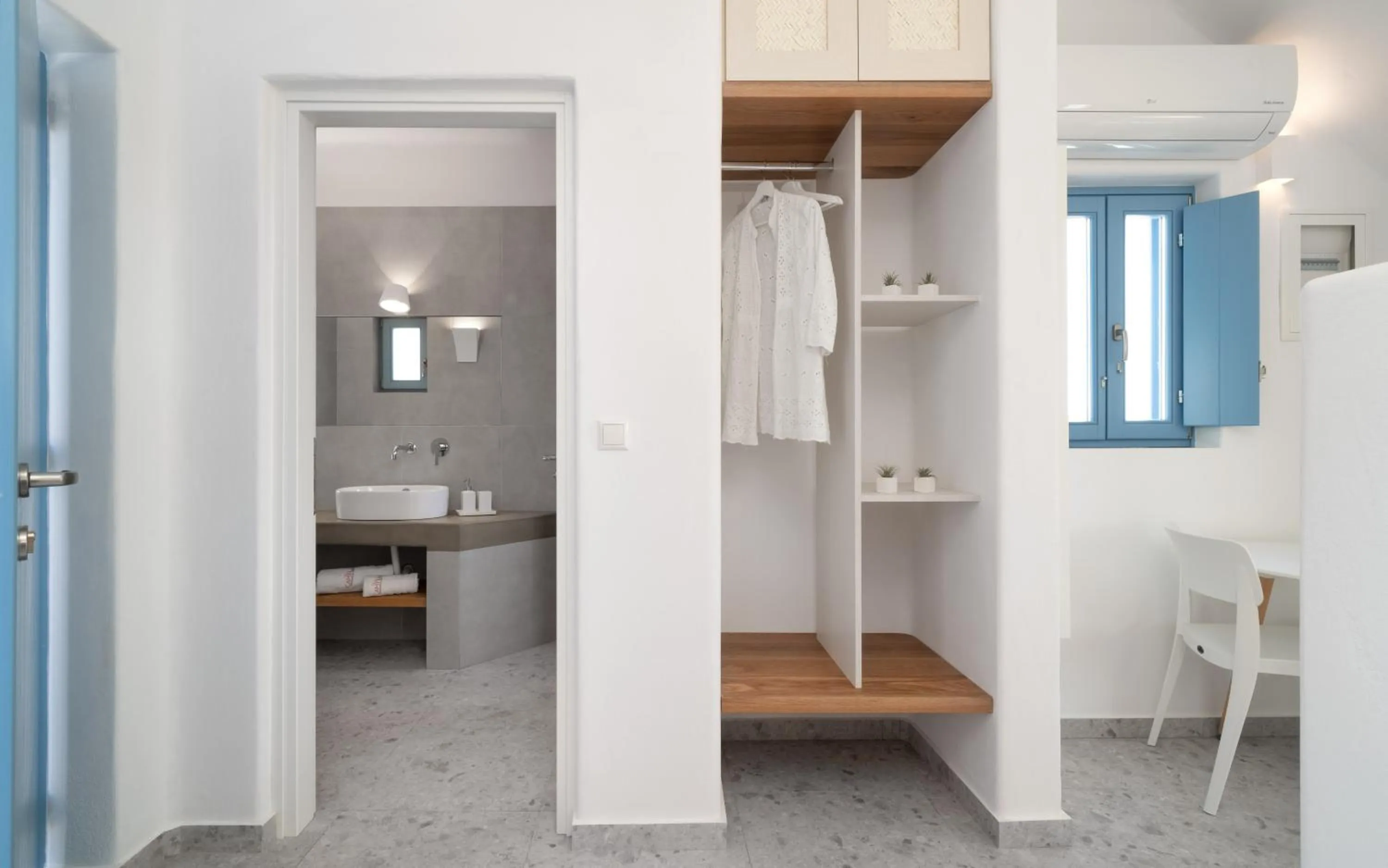 Bathroom in Camvillia Donoussa Village Suites