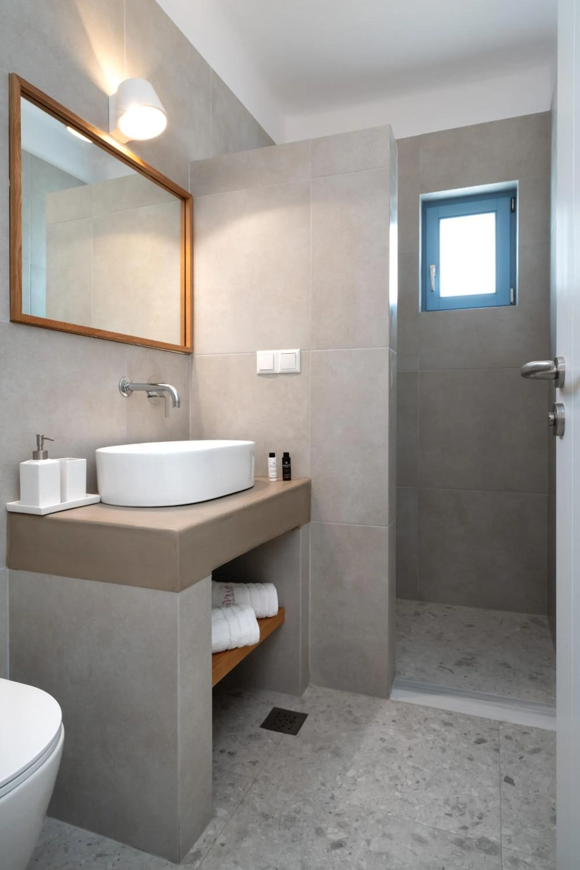 Bathroom in Camvillia Donoussa Village Suites