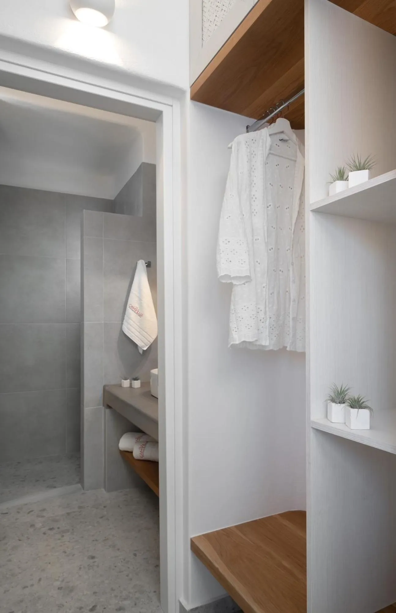 Bathroom in Camvillia Donoussa Village Suites