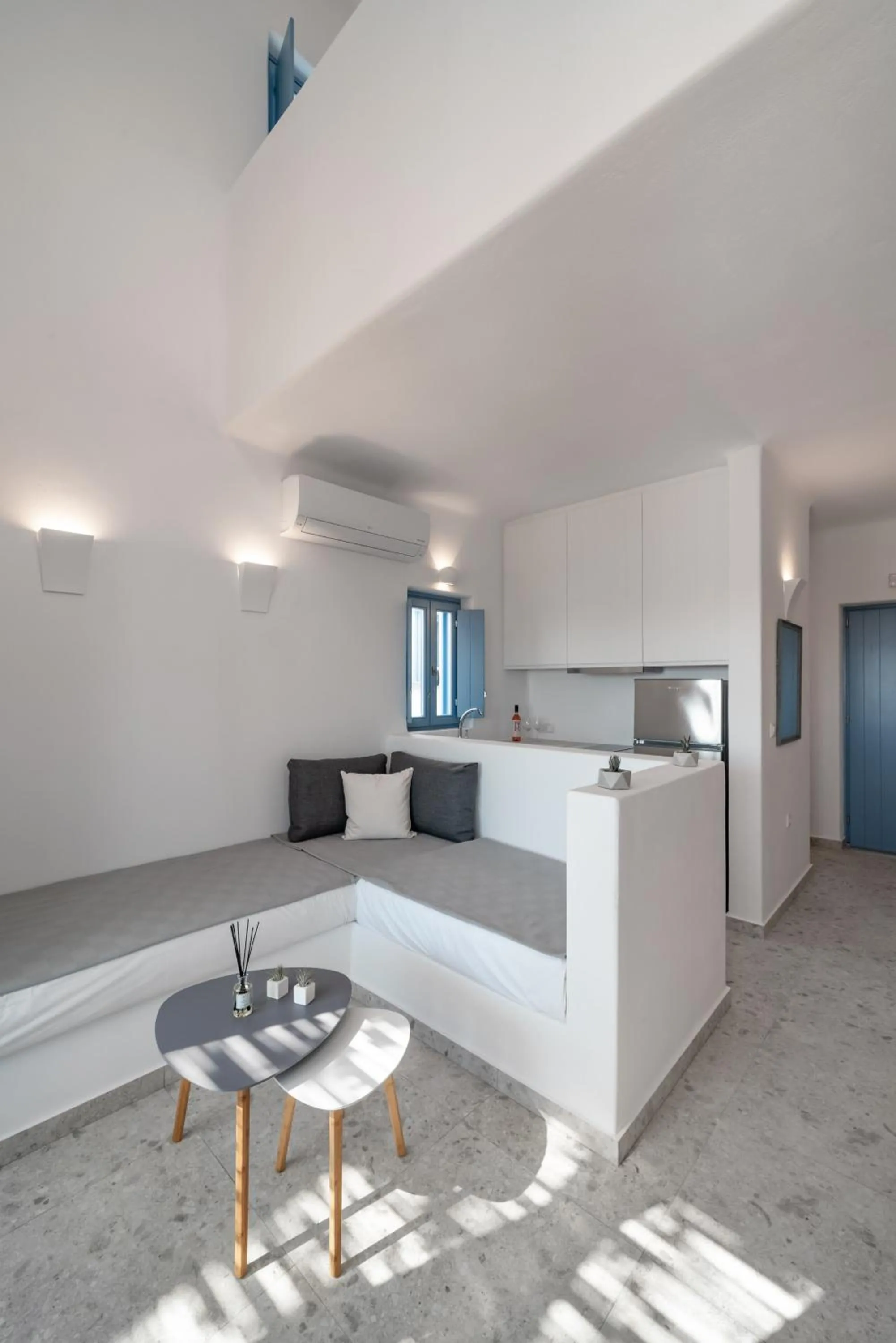 Seating area in Camvillia Donoussa Village Suites