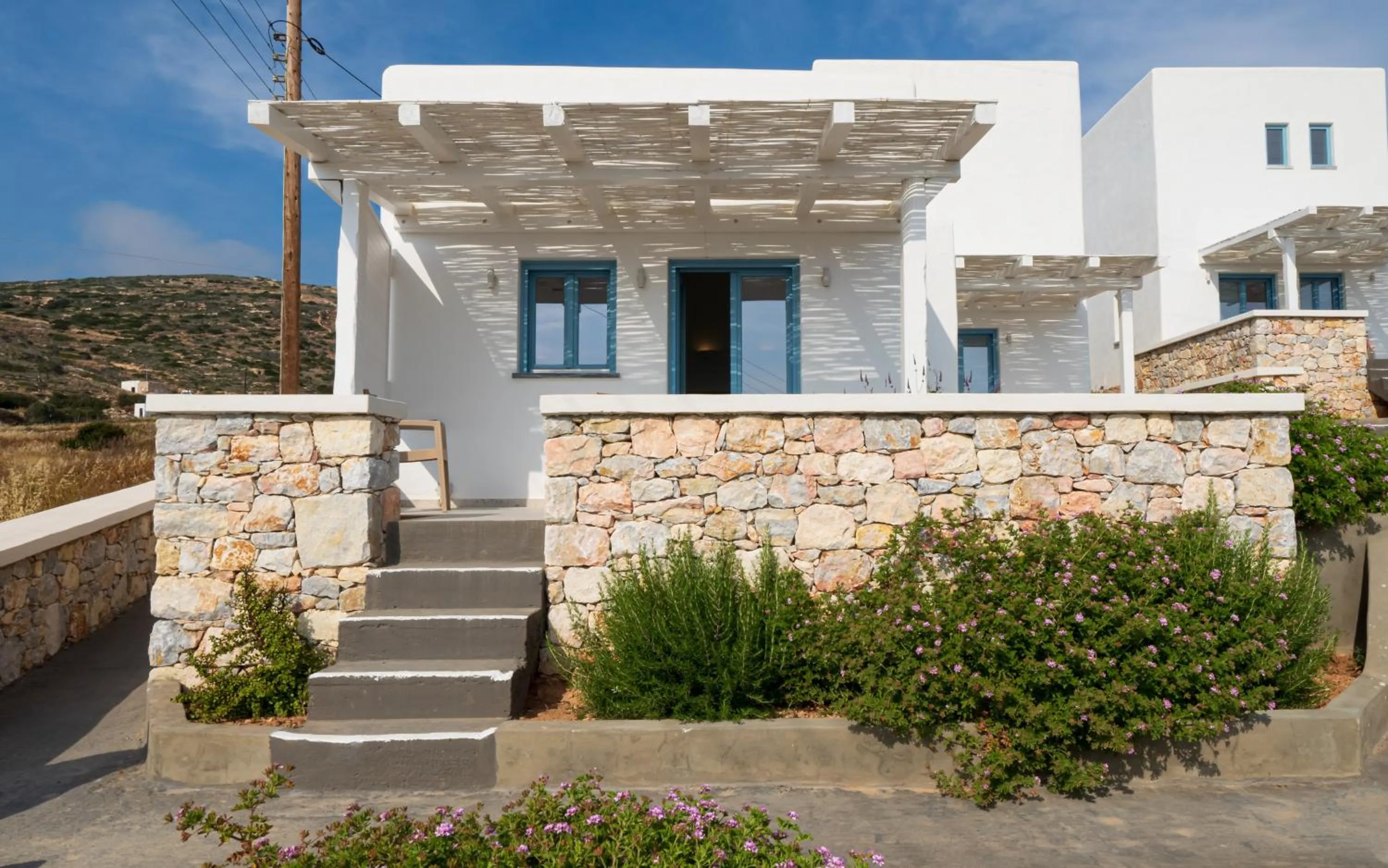 Balcony/Terrace in Camvillia Donoussa Village Suites