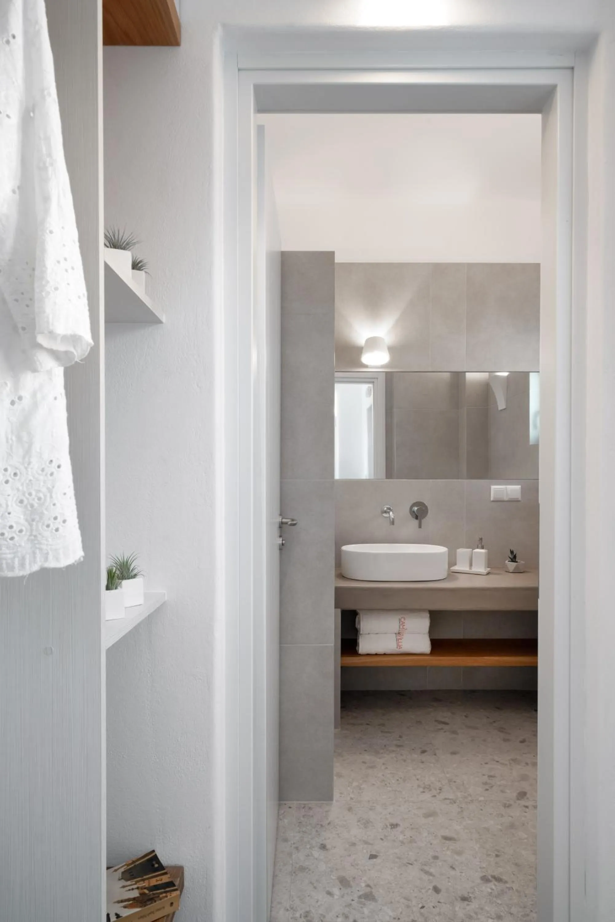 Bathroom in Camvillia Donoussa Village Suites