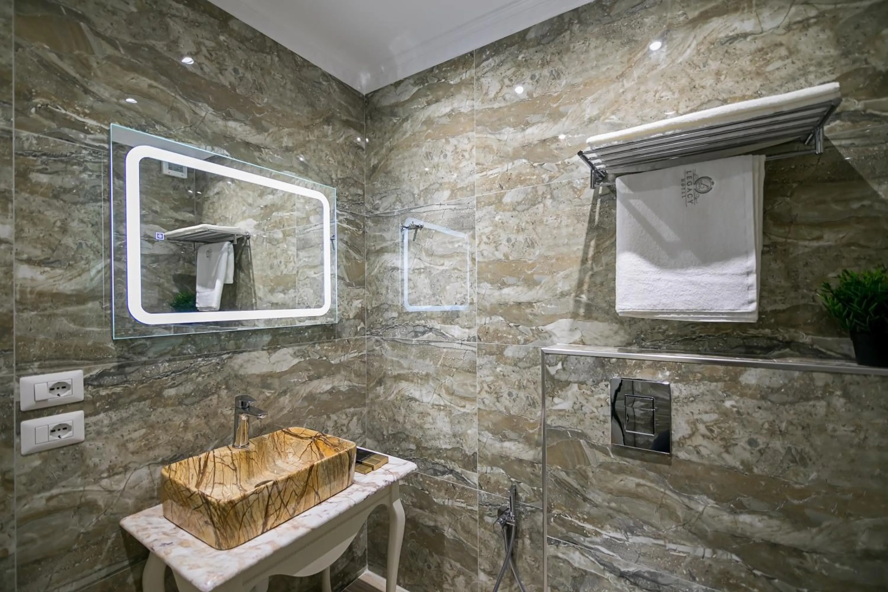 Bathroom in Legacy Boutique Hotel