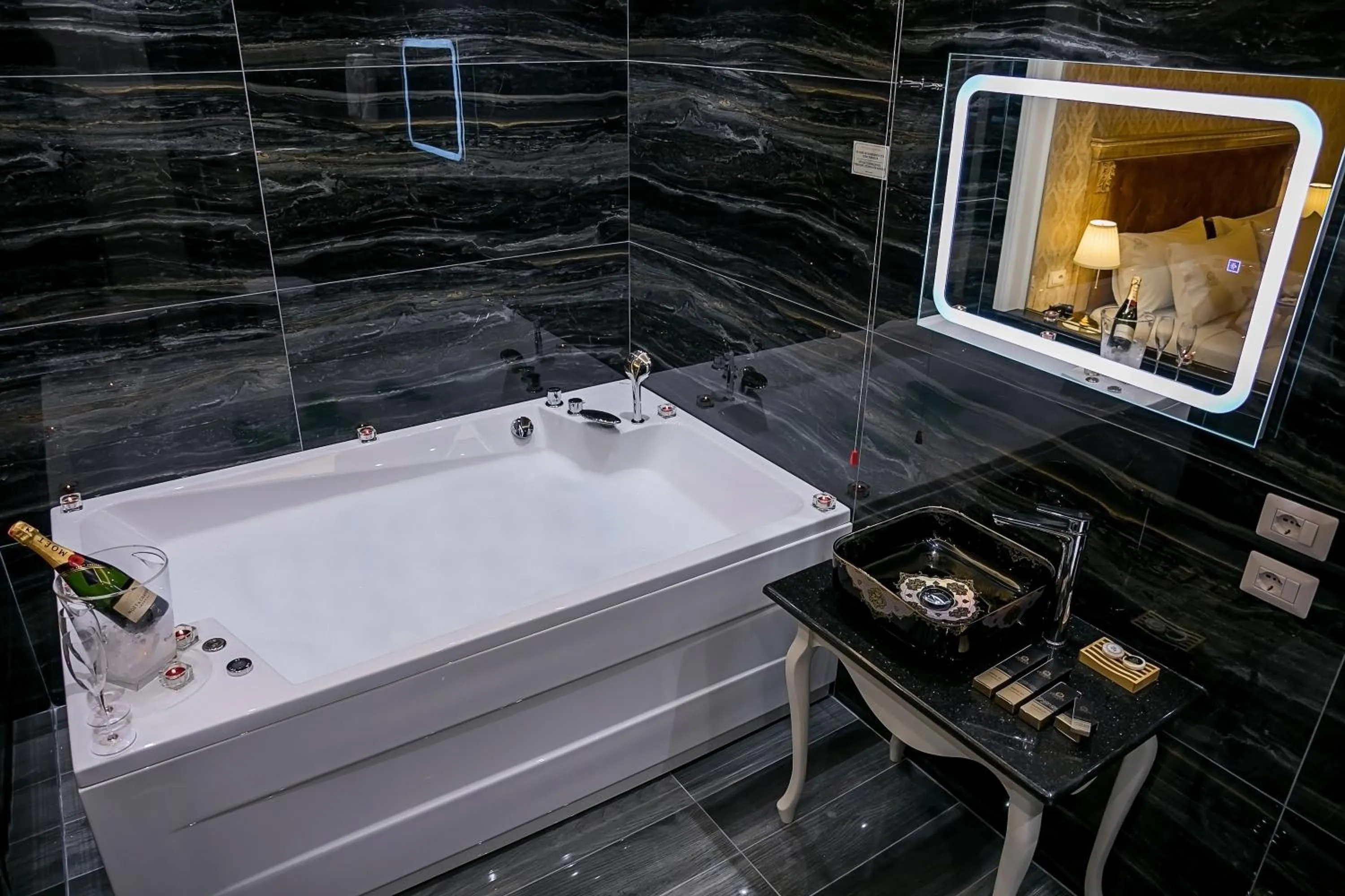 Bathroom in Legacy Boutique Hotel