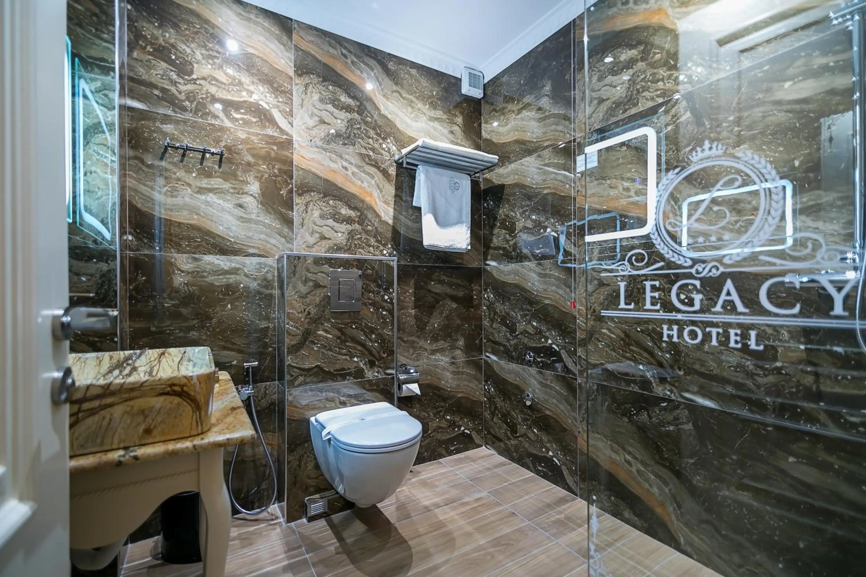 Bathroom in Legacy Boutique Hotel