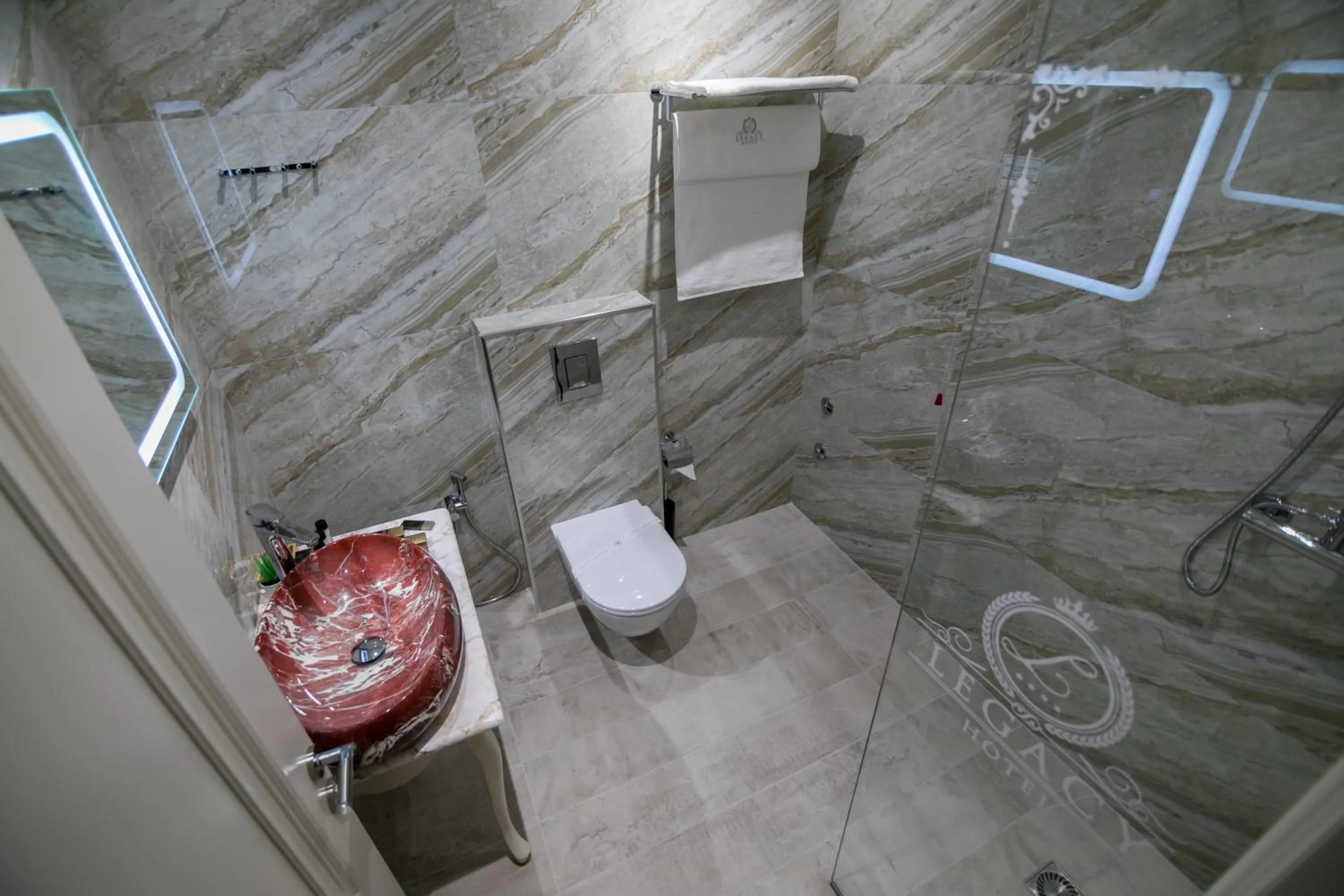 Bathroom in Legacy Boutique Hotel