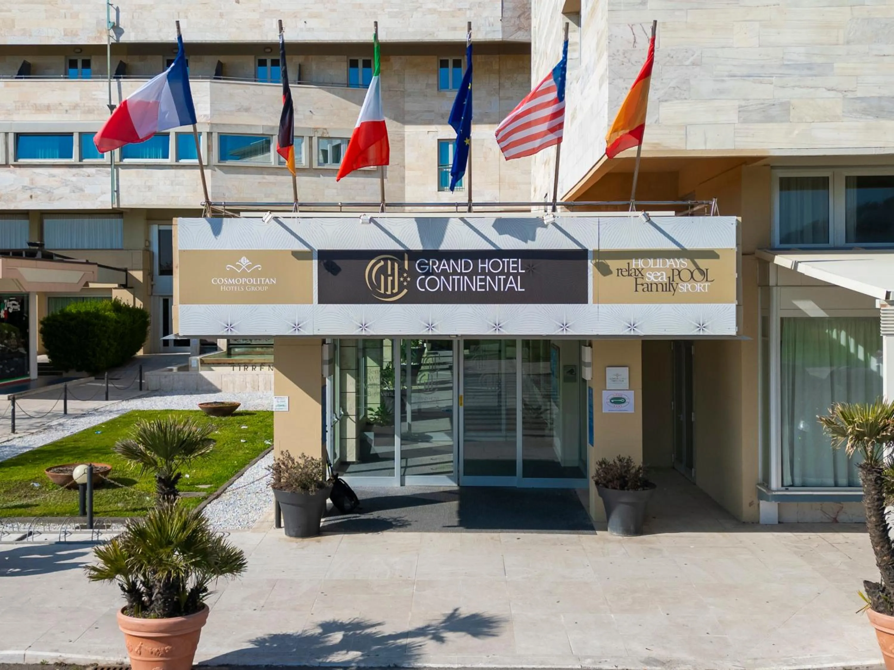 Property building in Grand Hotel Continental