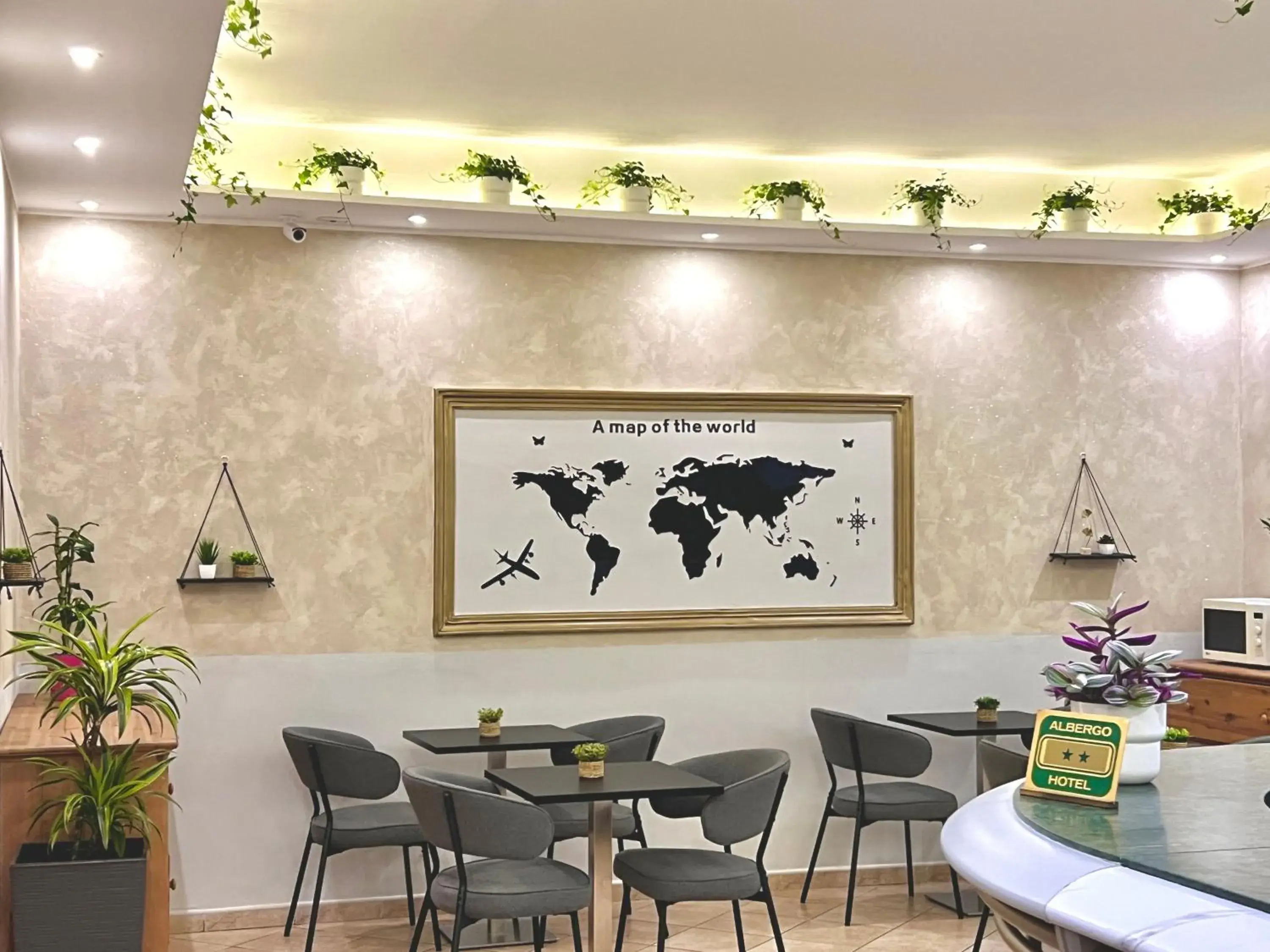 Lobby or reception in Hotel Sara Lobby or reception in Hotel Sara