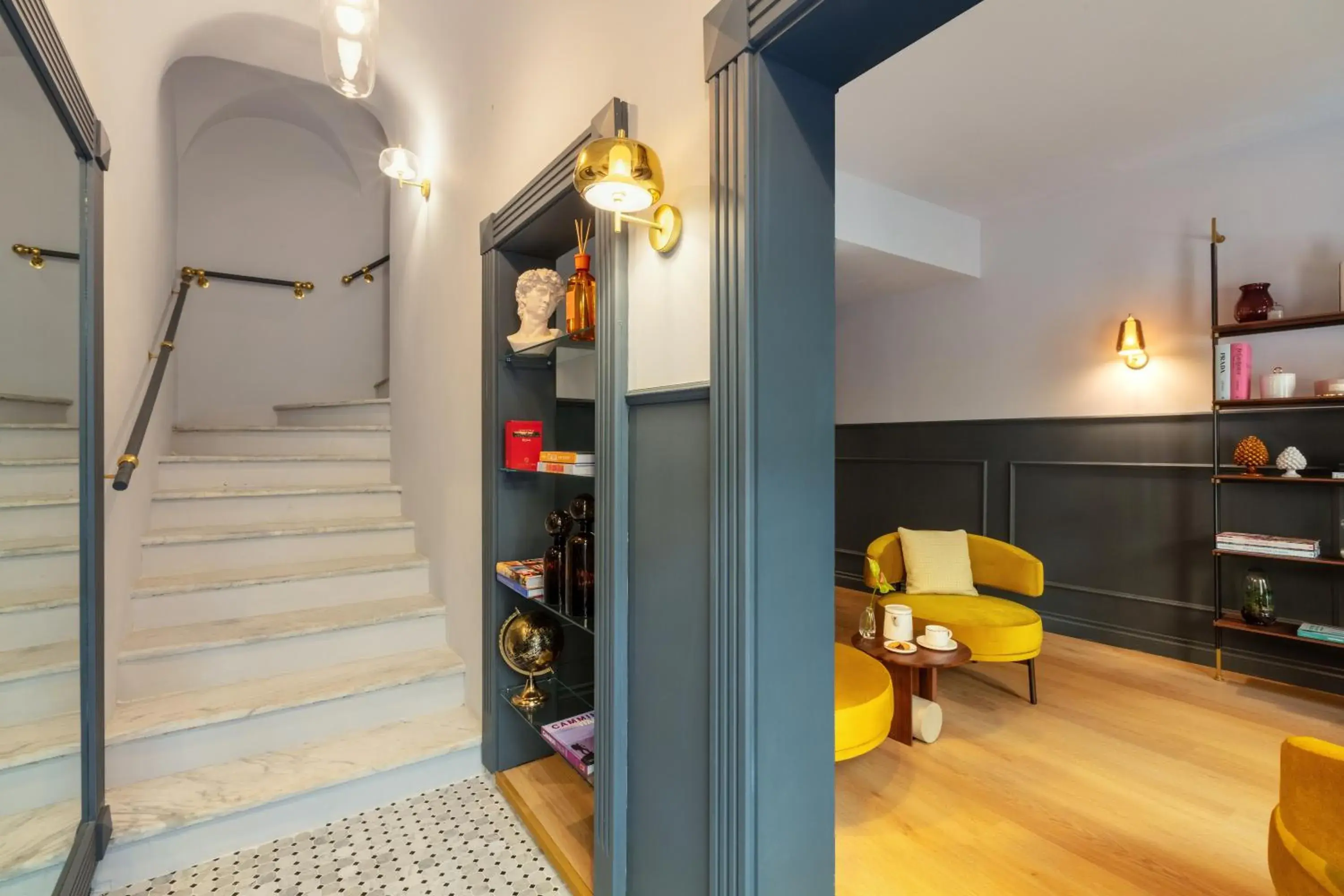 Lobby or reception in Hotel Concordia Lobby or reception in Hotel Concordia