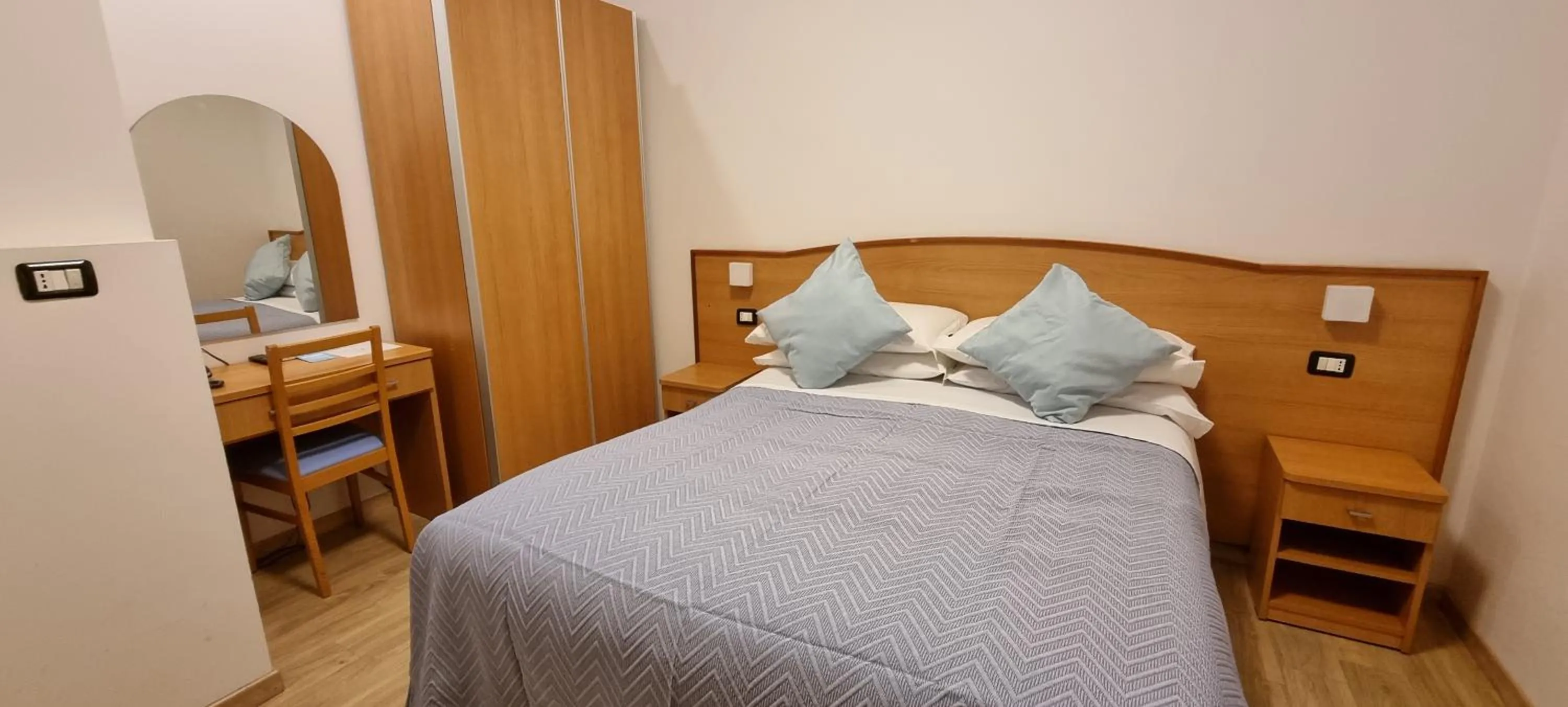 Bed in Hotel Mare Blu -- boutique