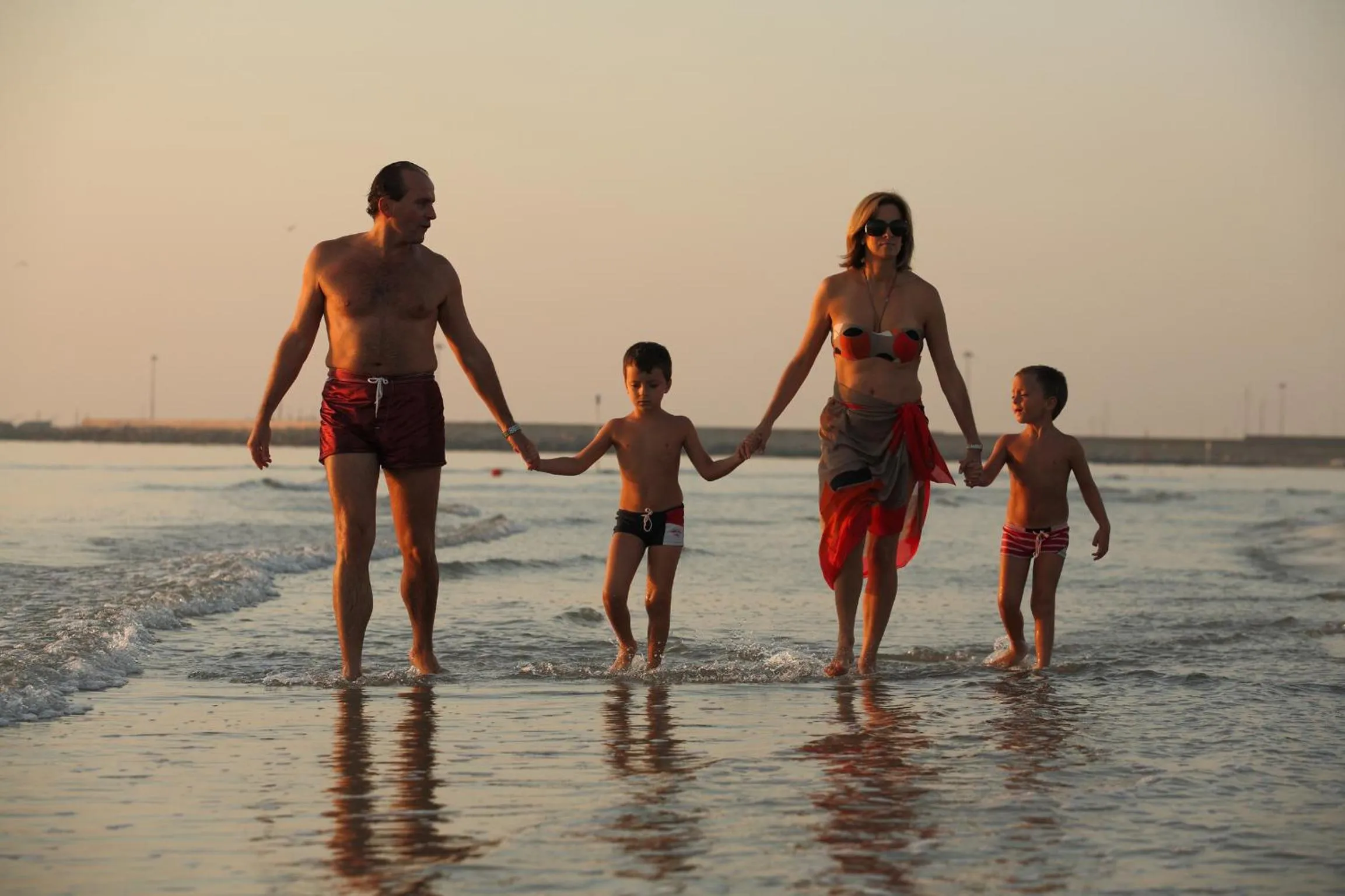 Beach in Hotel Cristallo
