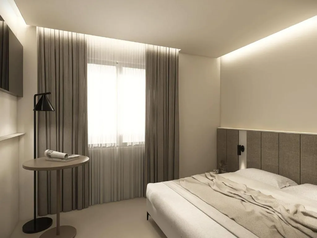 Bedroom, Bed in Hotel Cristallo