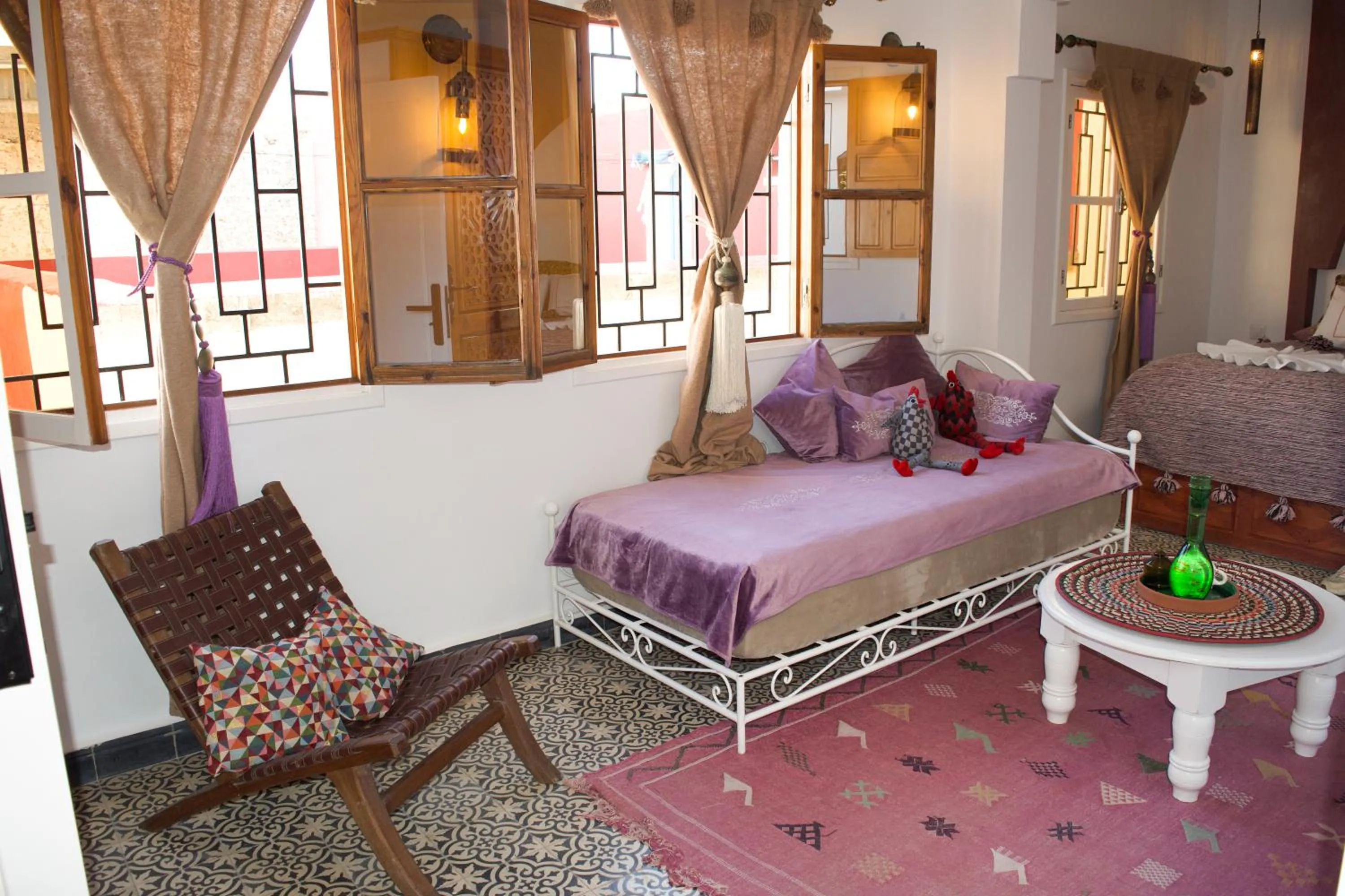Bedroom, Bed in Riad Le Khan Mogador