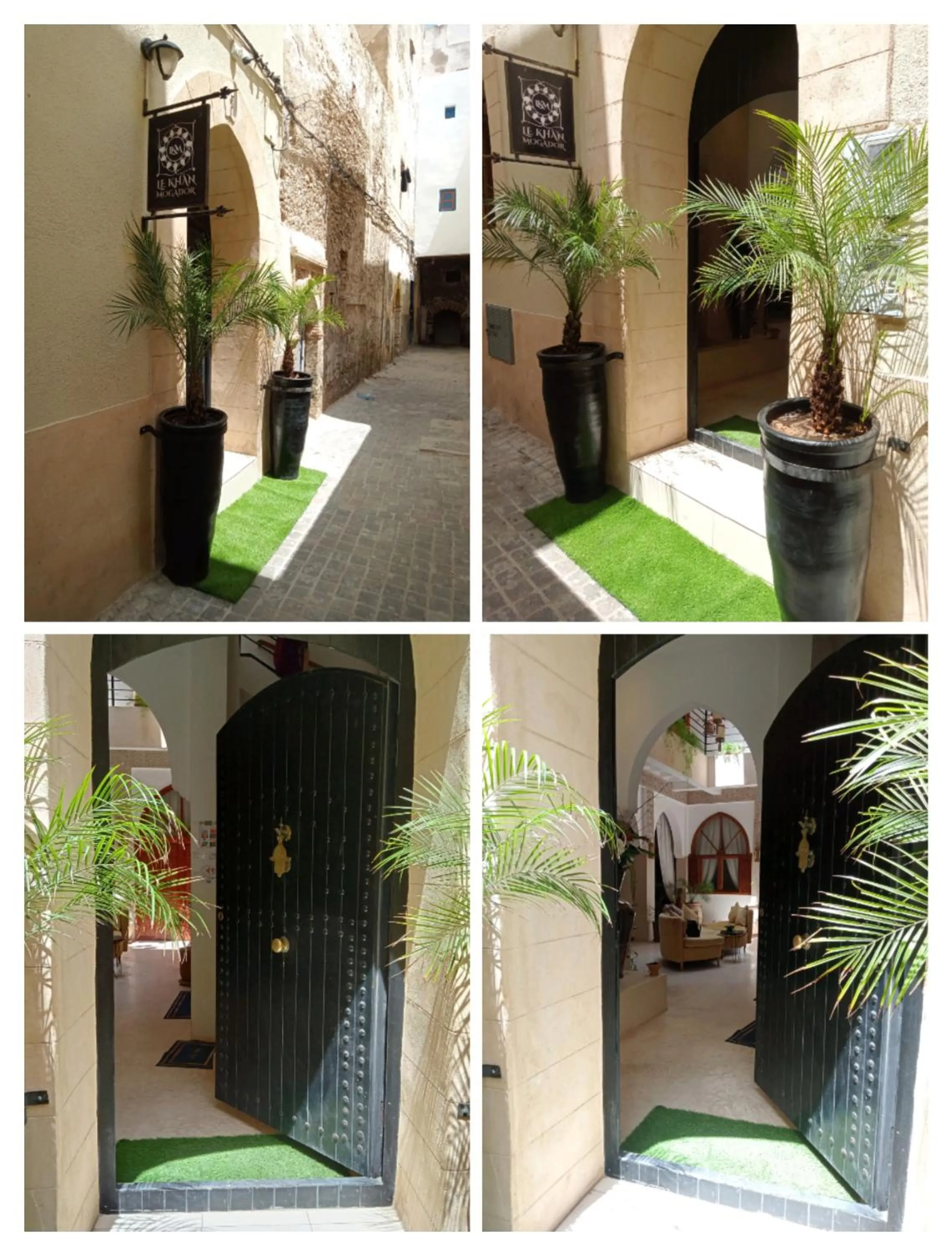 Facade/entrance in Riad Le Khan Mogador