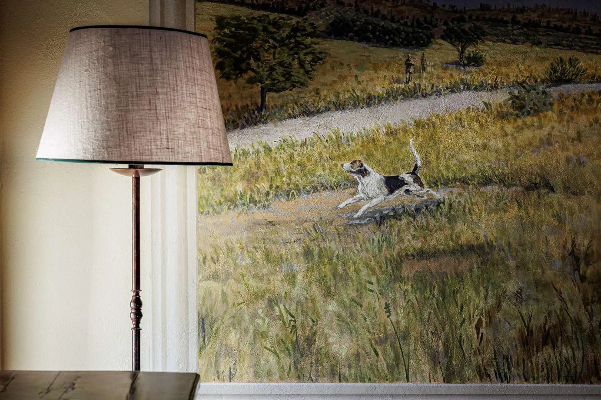 Decorative detail in Borgo Vescine