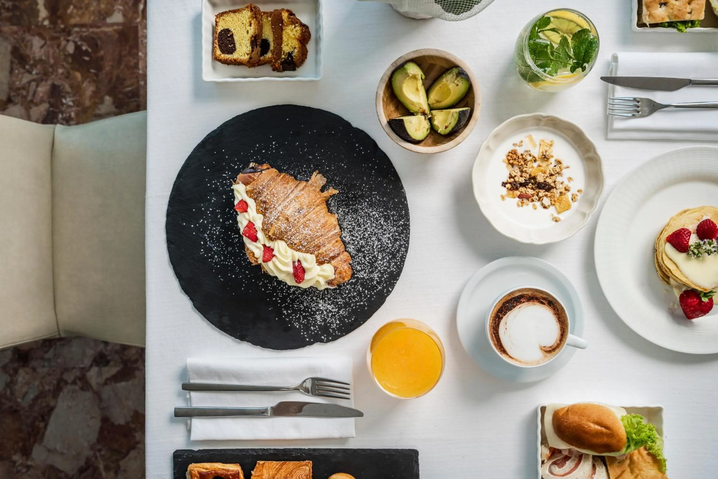 Food in Hotel Du Soleil