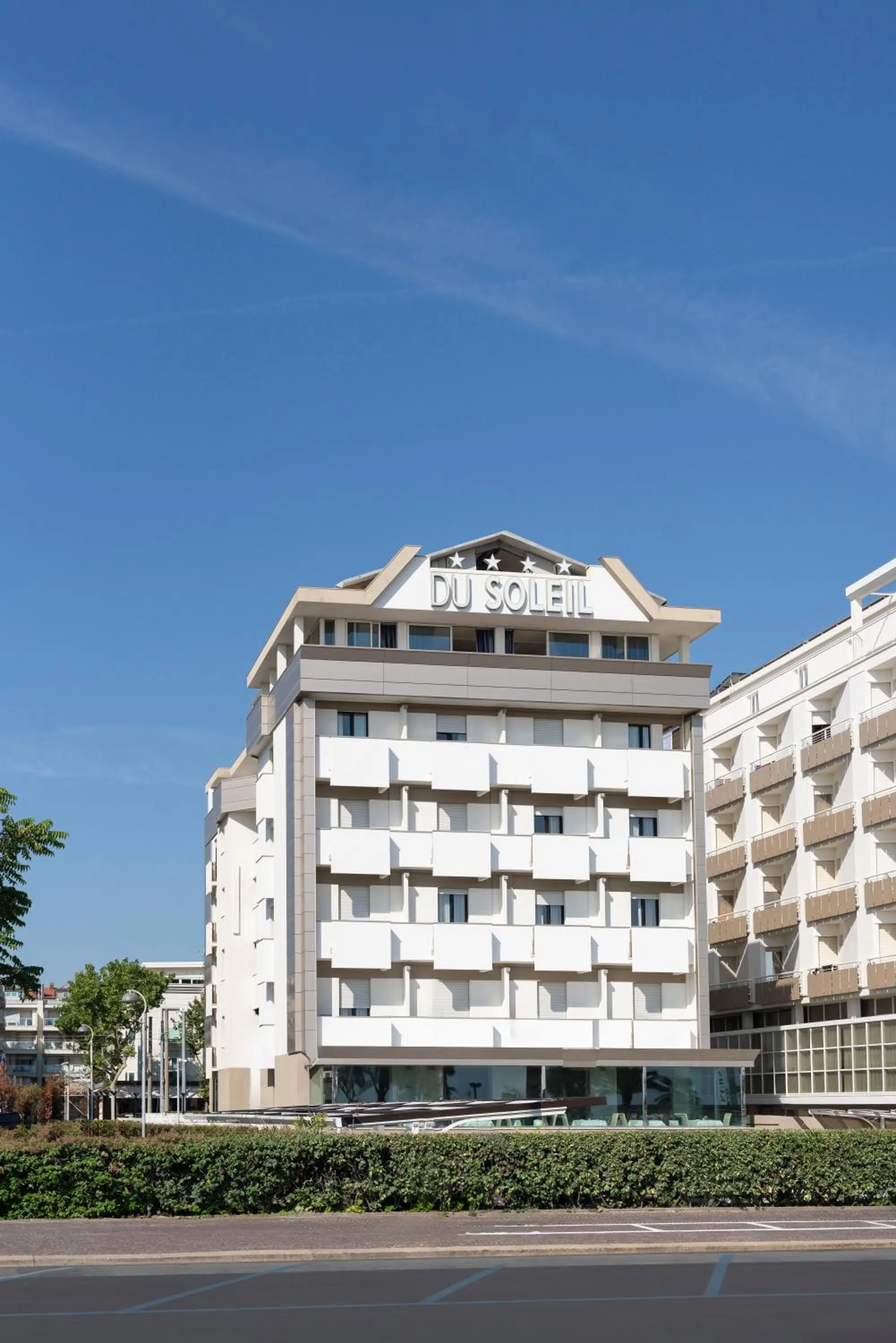 Property building in Hotel Du Soleil