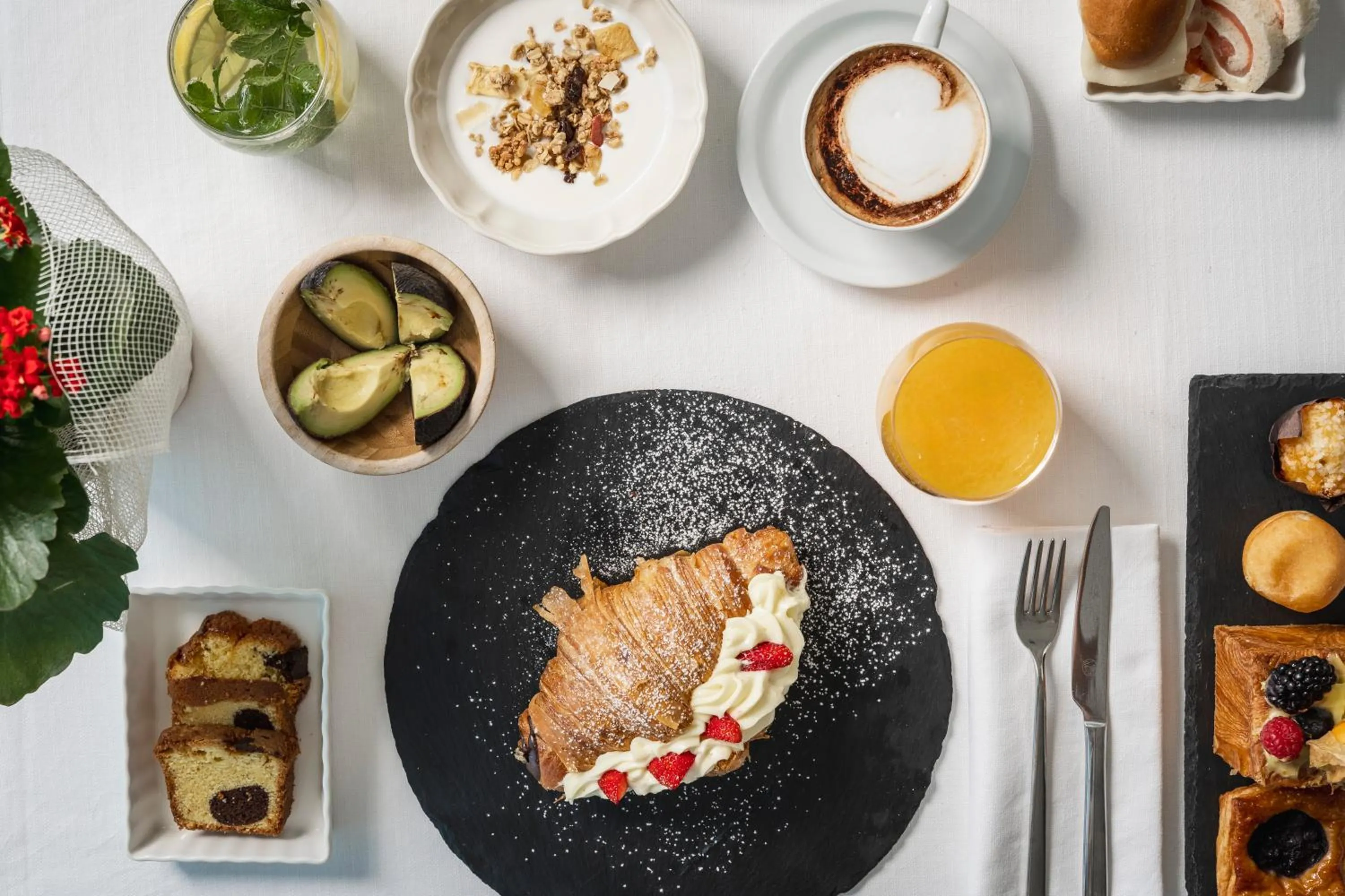 Food in Hotel Du Soleil