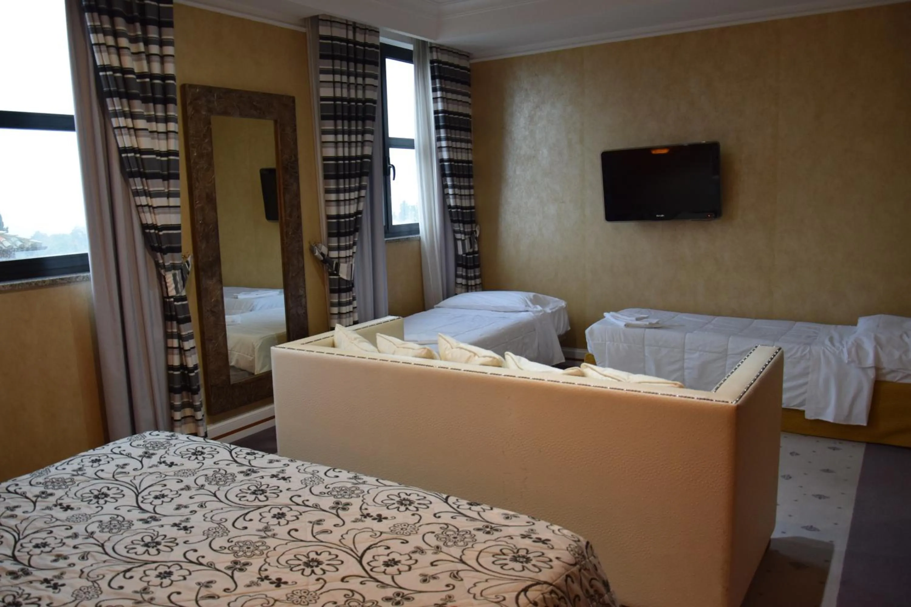 Bed in Hotel Perusia