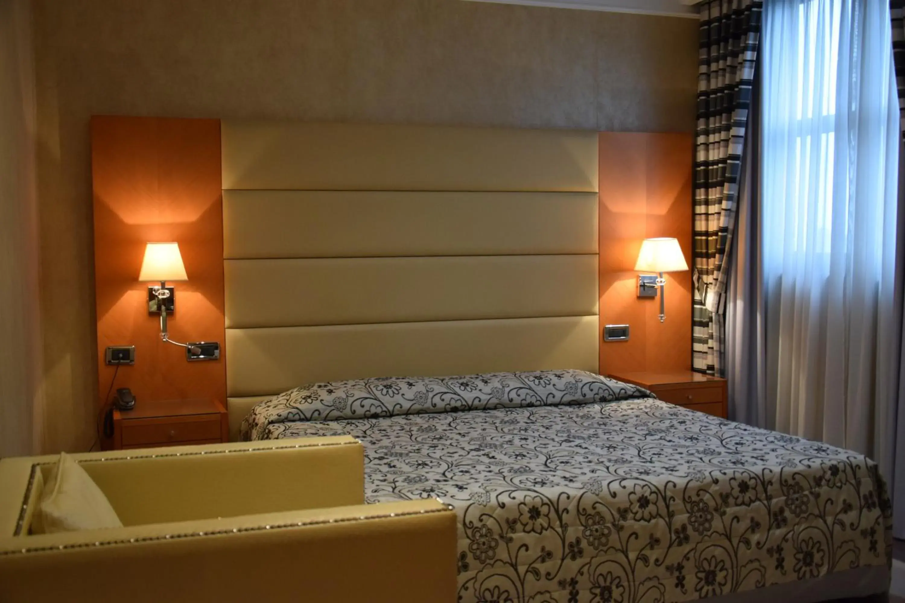 Bed in Hotel Perusia Bed in Hotel Perusia