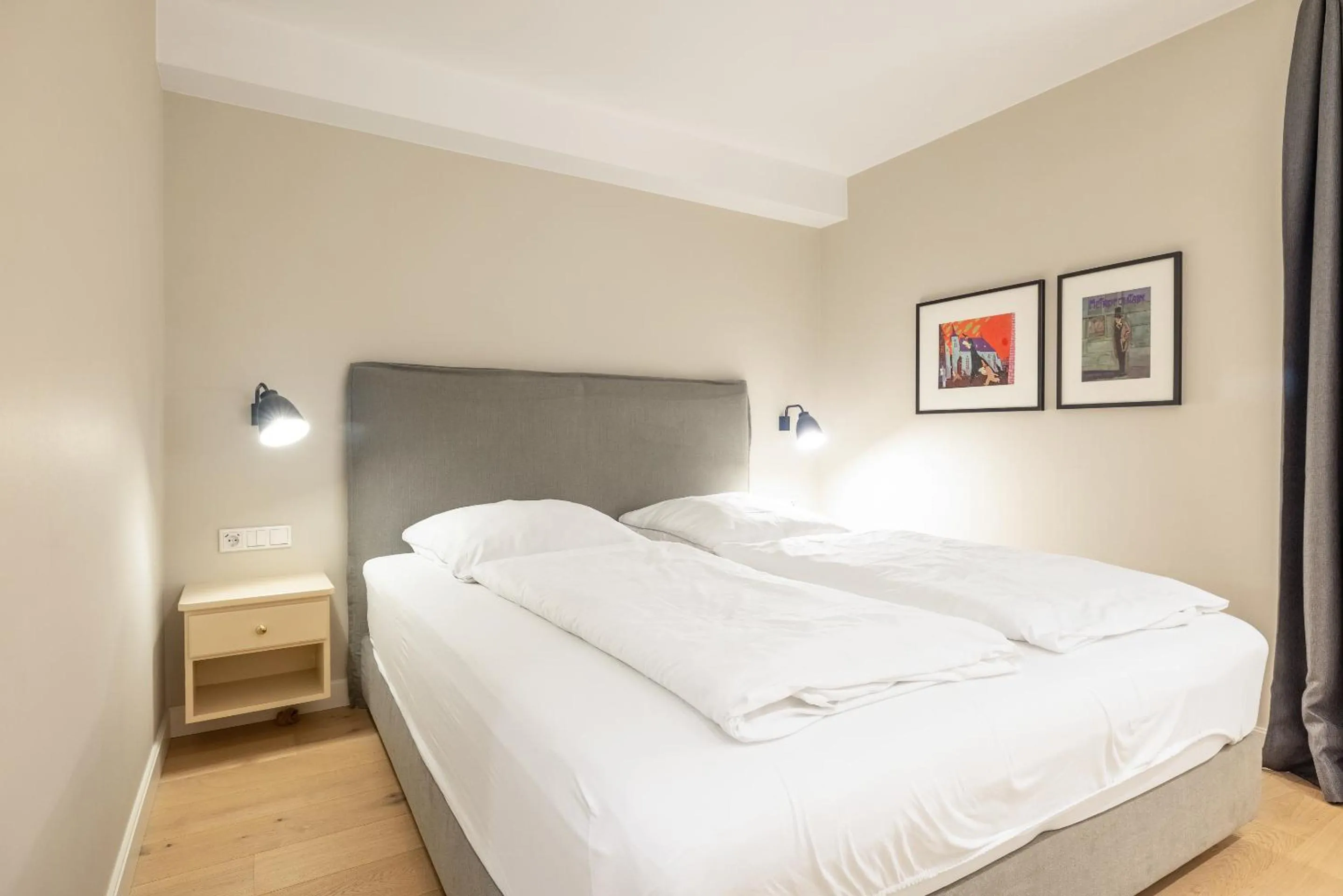 Bedroom, Bed in Landhaus Weidenstieg App 2