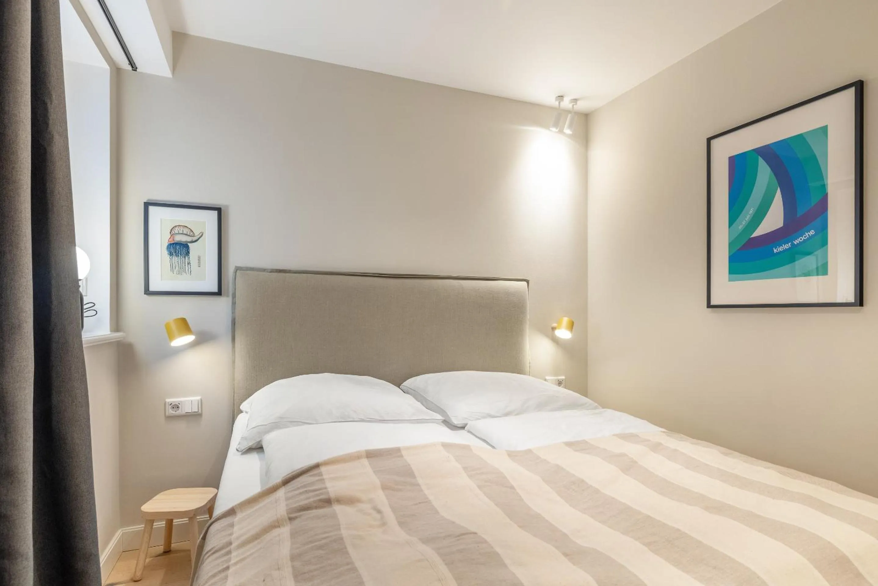 Bedroom, Bed in Landhaus Weidenstieg App 2